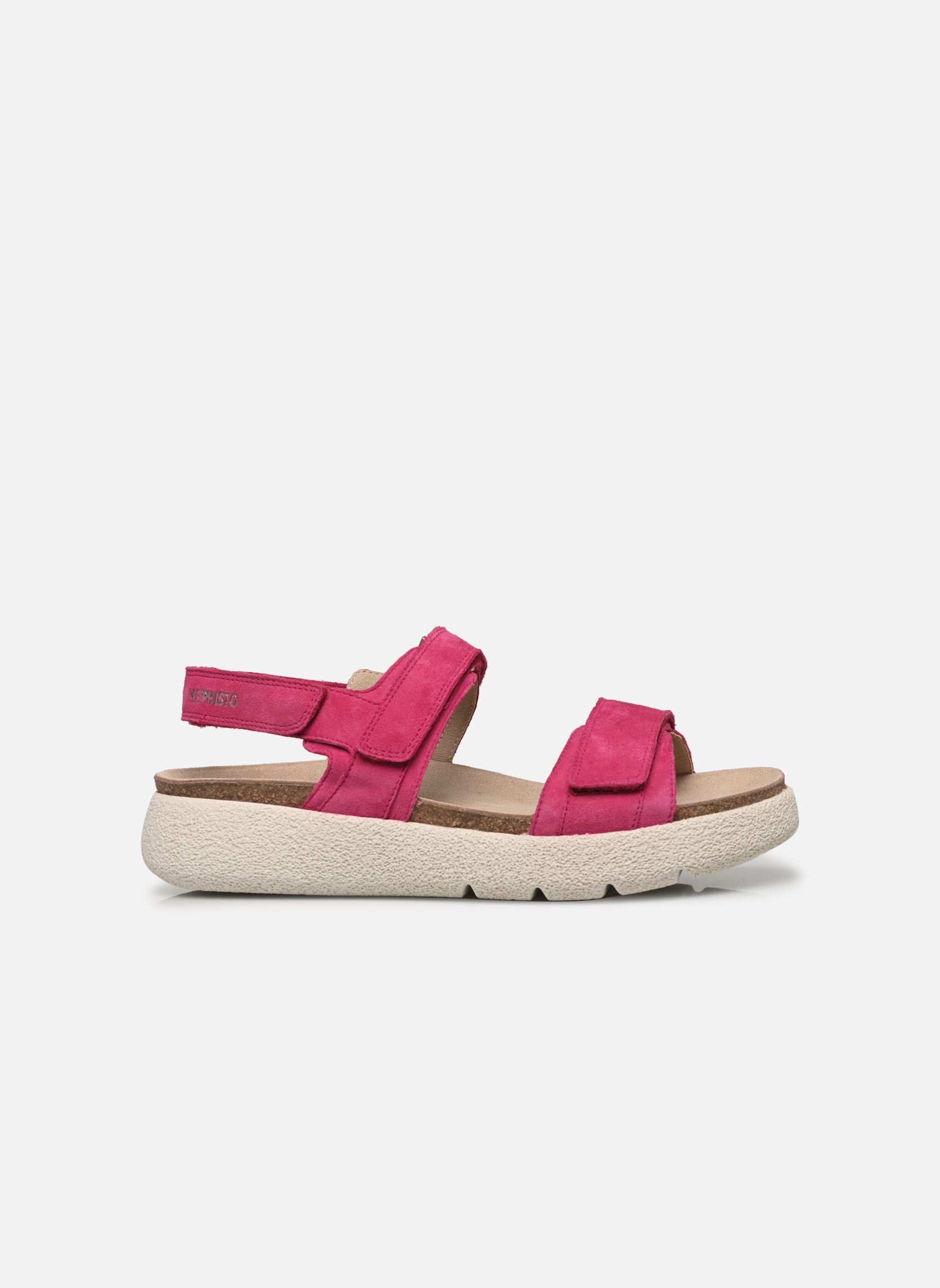 Flache Sandalen GILL damen rosa Mephisto Flache Sandalen GILL damen rosa FUCHSIA