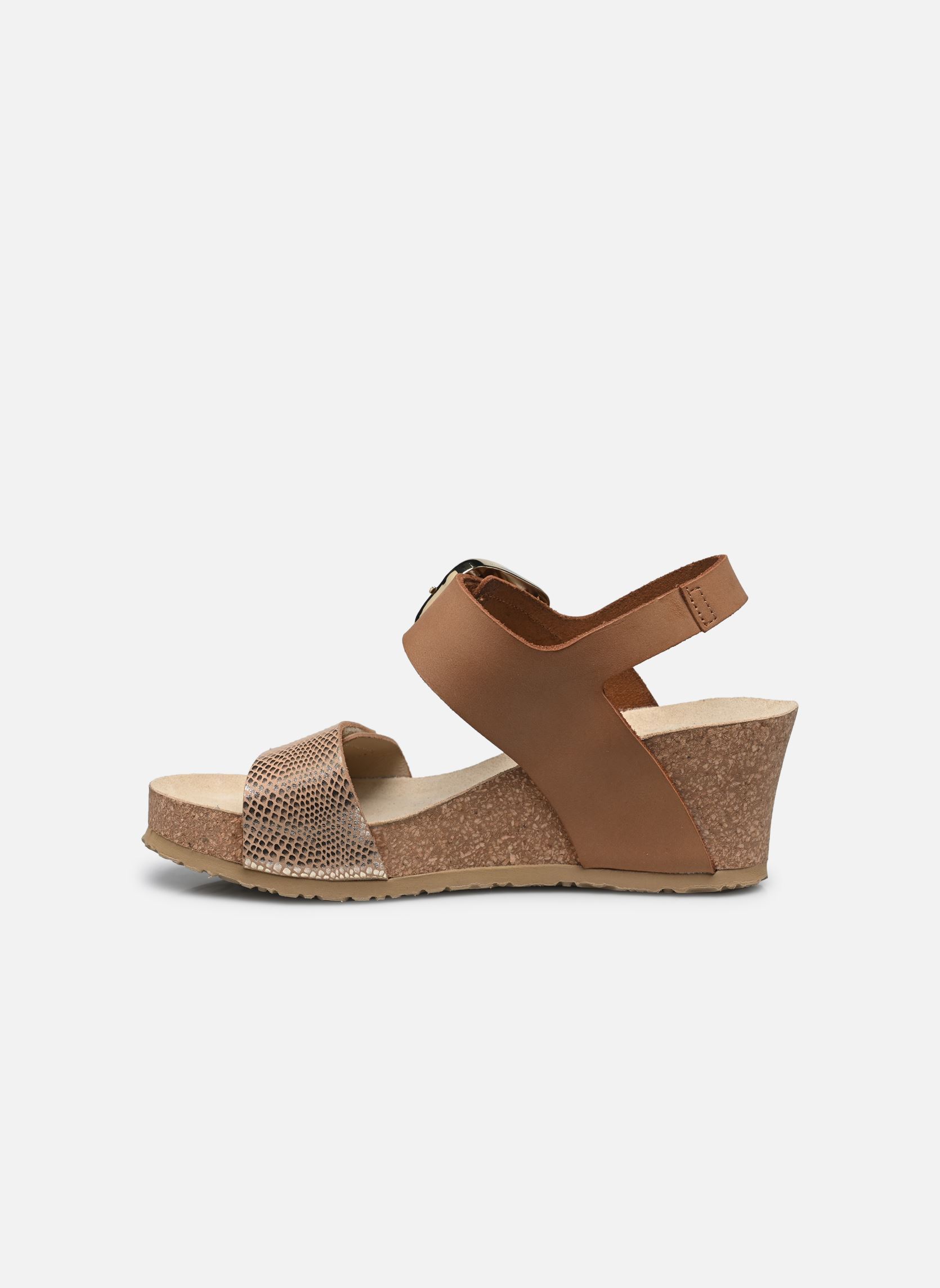 Sandales compensées et plateformes LEANDRE femme marron Mephisto Sandales compensées et plateformes LEANDRE femme marron LIGHT SAND