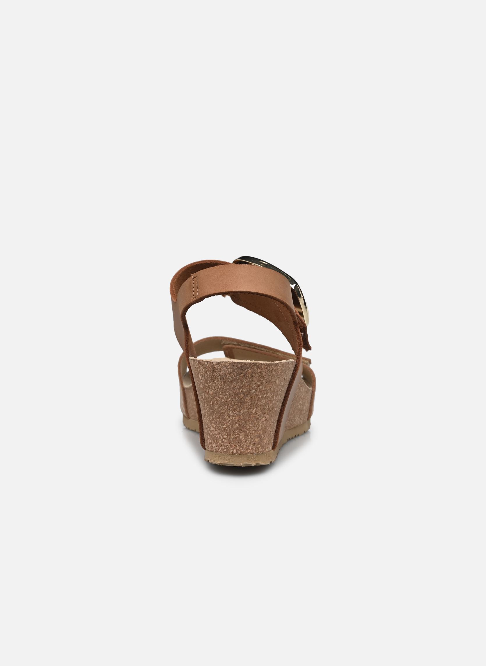 Sandales compensées et plateformes LEANDRE femme marron Mephisto Sandales compensées et plateformes LEANDRE femme marron LIGHT SAND