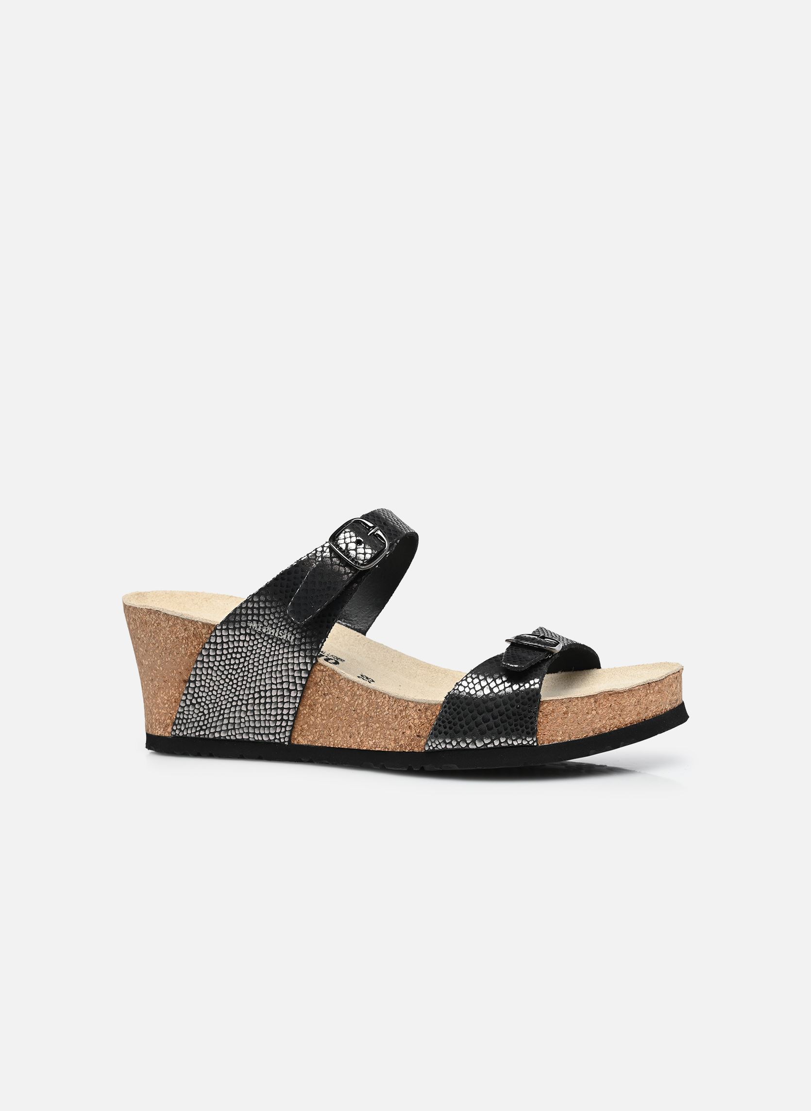 Pantoletten und Clogs LUISA damen silber Mephisto Pantoletten und Clogs LUISA damen silber GREY
