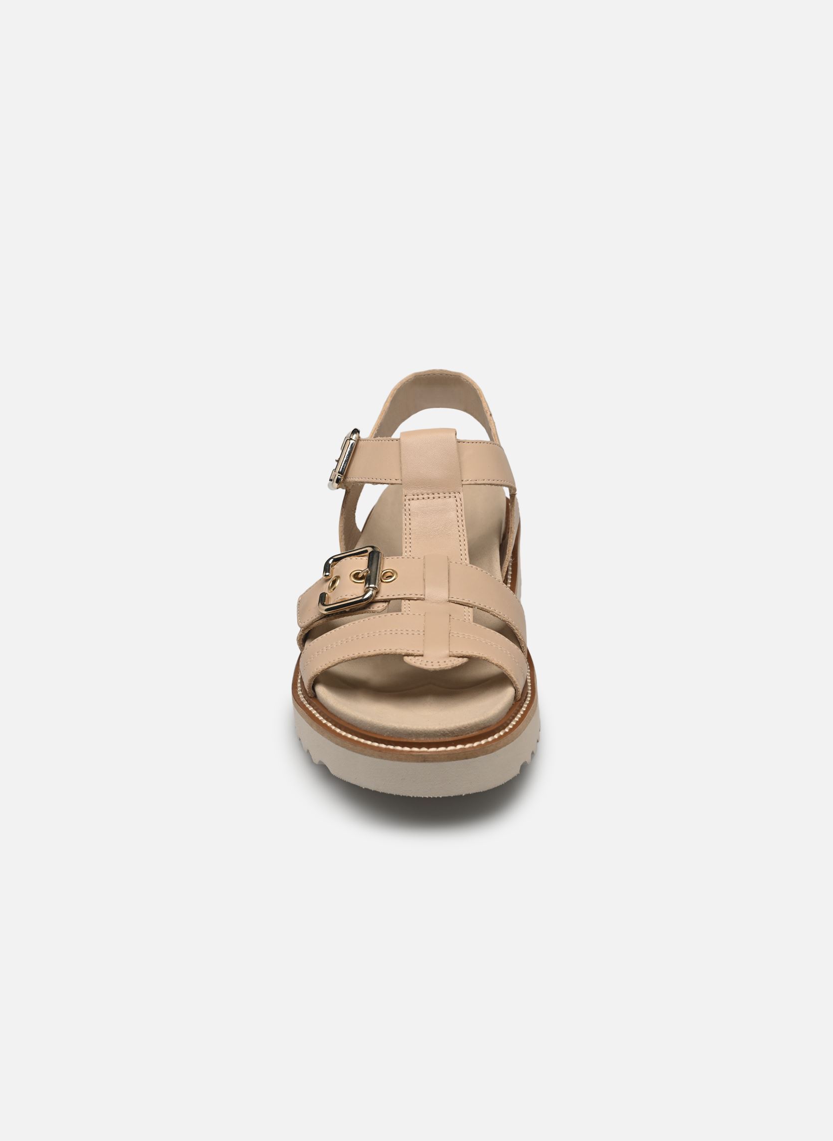 Flache Sandalen VALNY damen beige Mephisto Flache Sandalen VALNY damen beige LIGHT SAND