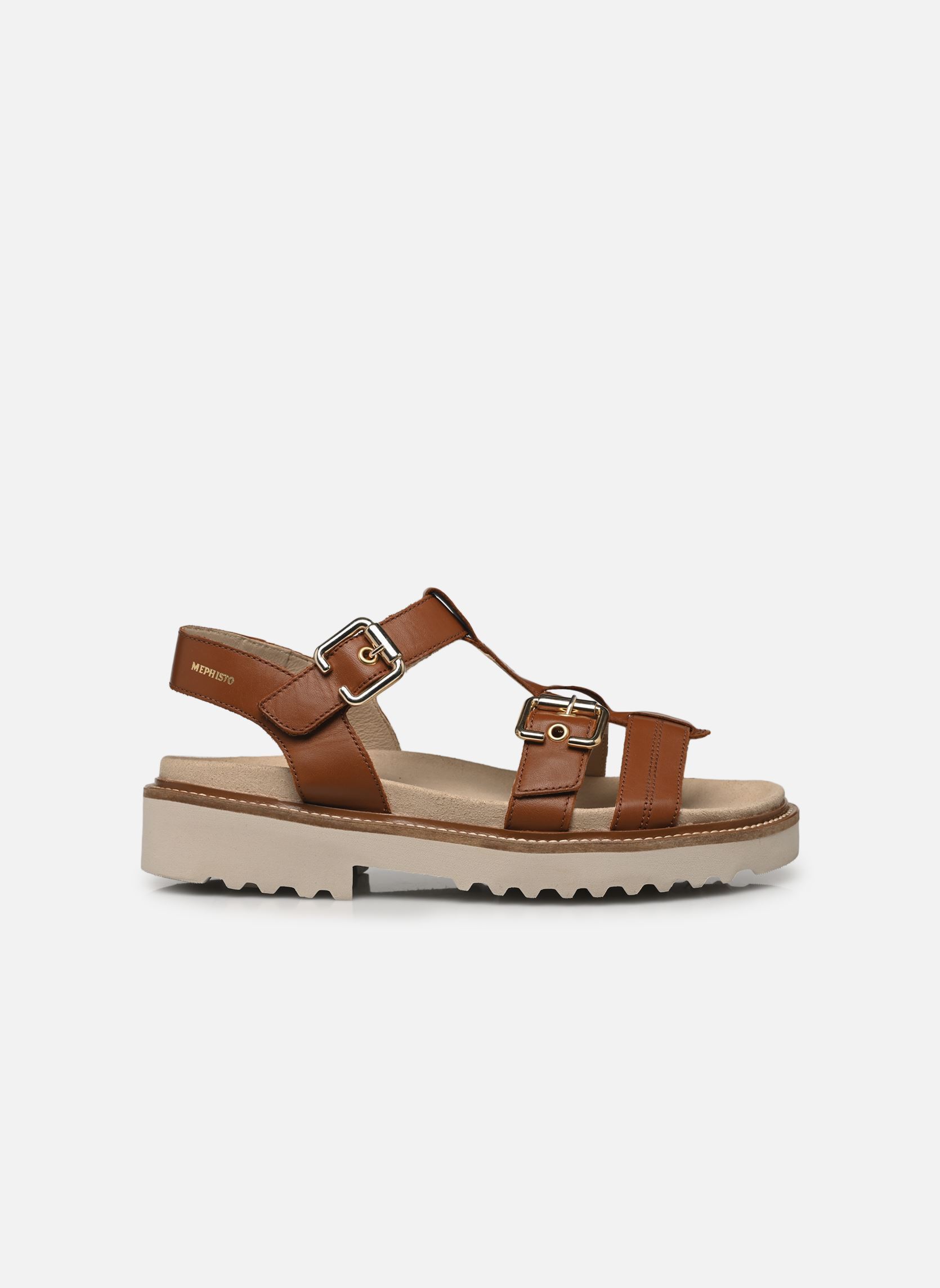 Flache Sandalen VALNY damen rot Mephisto Flache Sandalen VALNY damen rot CHILI