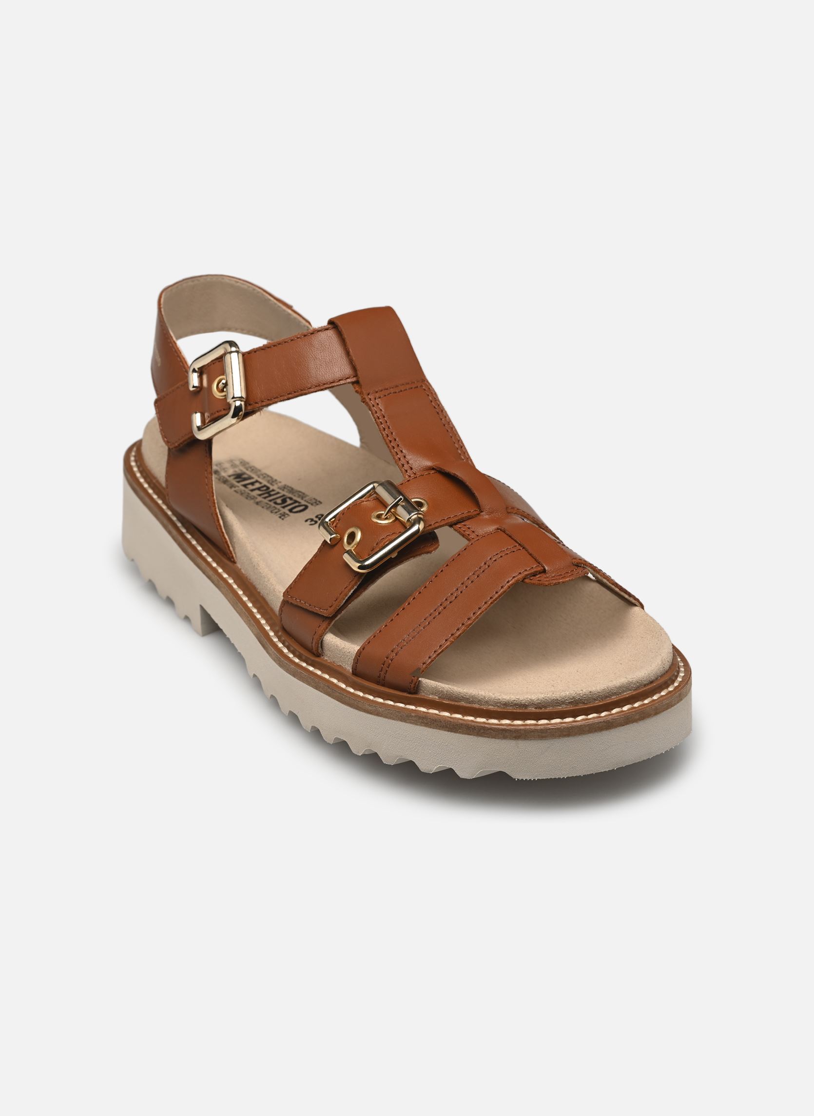 Flache Sandalen VALNY damen rot Mephisto Flache Sandalen VALNY damen rot CHILI