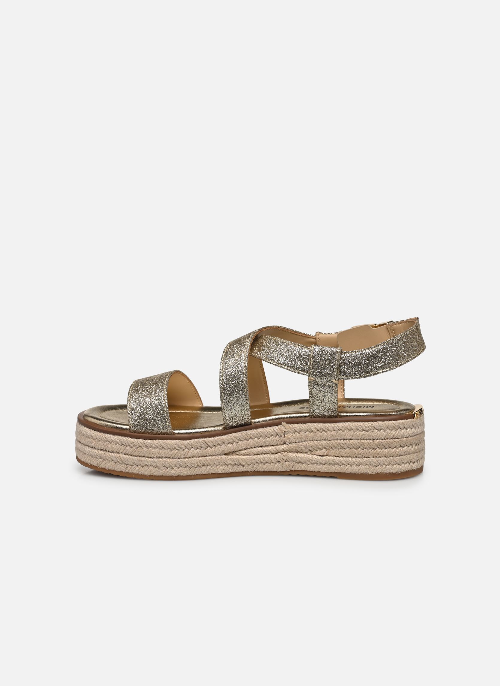 Sandali con zeppa e plateau LYNN ESPADRILLE SANDAL donna oro e bronzo Michael Michael Kors Sandali con zeppa e plateau LYNN ESPADRILLE SANDAL donna oro e bronzo Pale Gold