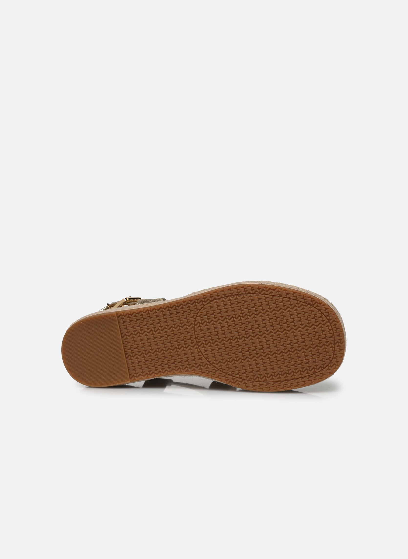 Sandali con zeppa e plateau LYNN ESPADRILLE SANDAL donna oro e bronzo Michael Michael Kors Sandali con zeppa e plateau LYNN ESPADRILLE SANDAL donna oro e bronzo Pale Gold