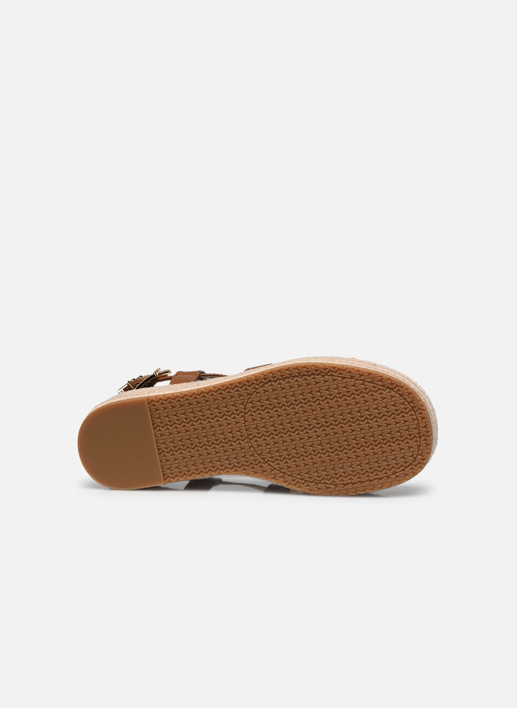 Sandales compensées et plateformes LYNN ESPADRILLE SANDAL femme marron Michael Michael Kors Sandales compensées et plateformes LYNN ESPADRILLE SANDAL femme marron Luggage