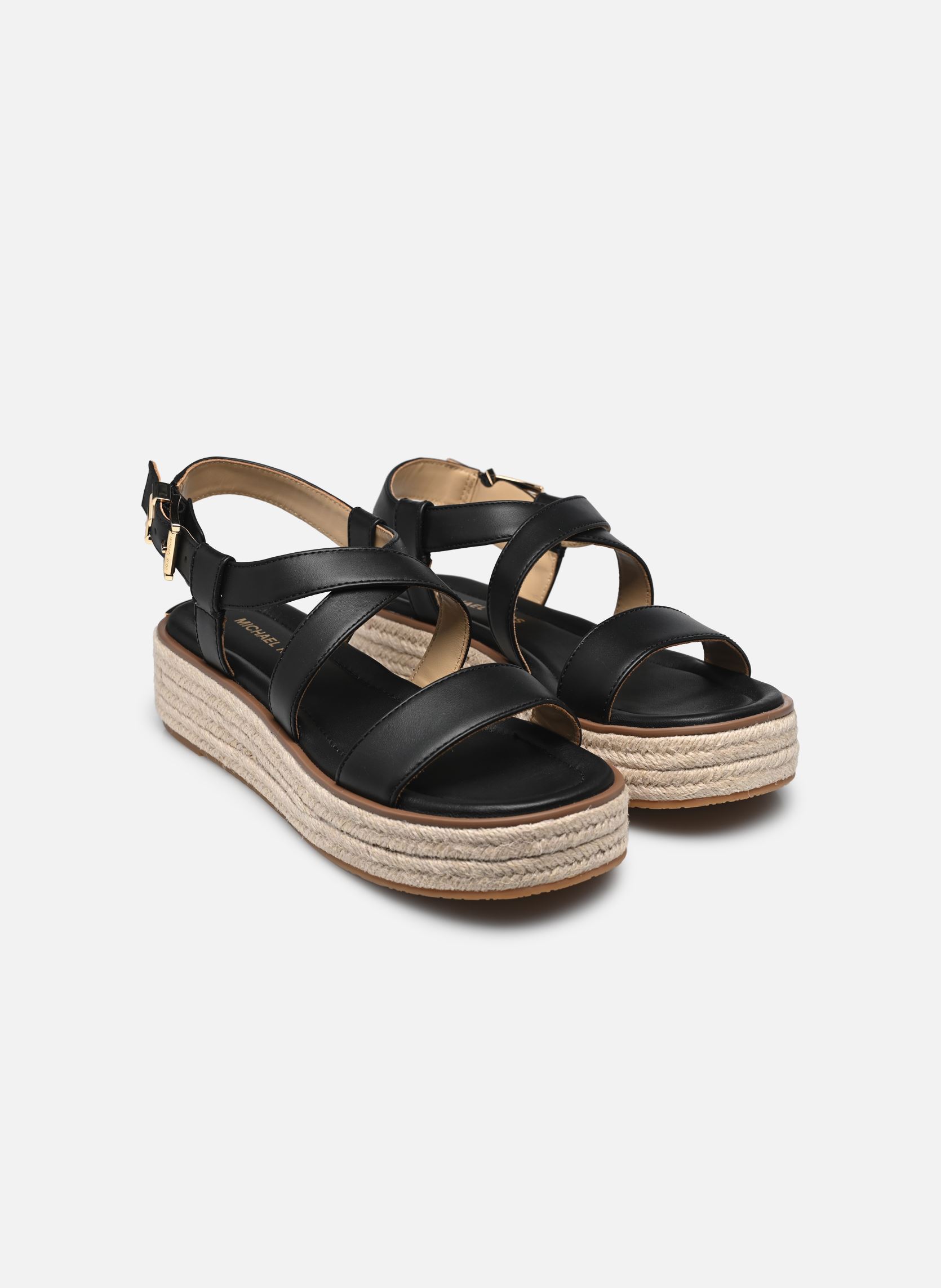 Sandalias y plataformas de cuña LYNN ESPADRILLE SANDAL mujer negro Michael Michael Kors Sandalias y plataformas de cuña LYNN ESPADRILLE SANDAL mujer negro Black