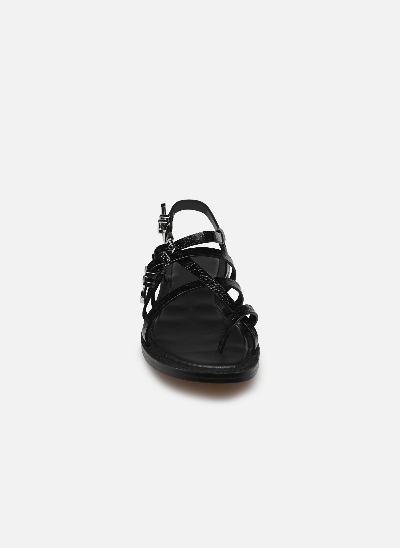 Flache Sandalen DARRINGTON FLAT SANDAL damen schwarz Michael Michael Kors Flache Sandalen DARRINGTON FLAT SANDAL damen schwarz Black