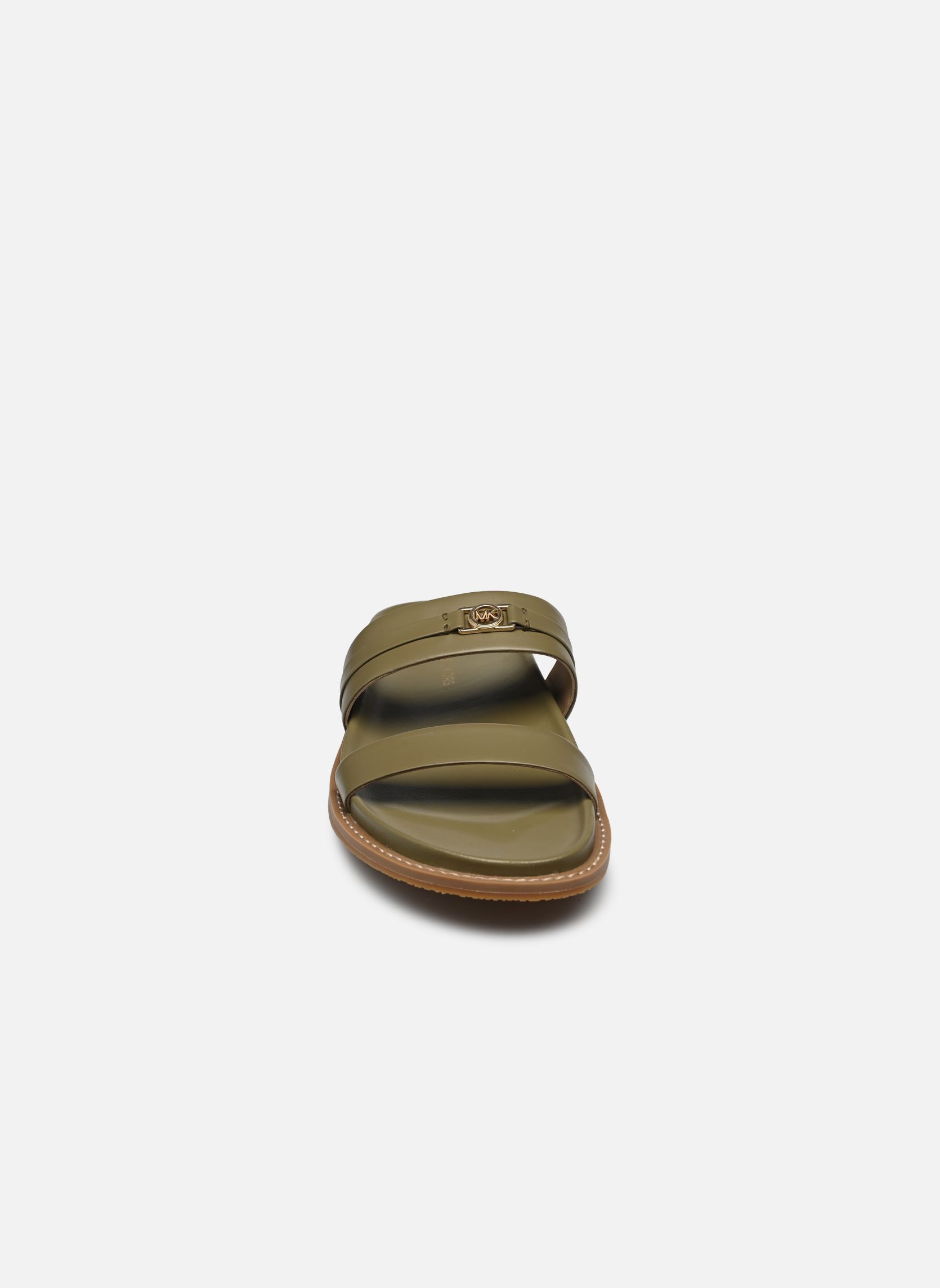 Mules et sabots MANDY FLAT SANDAL femme vert Michael Michael Kors Mules et sabots MANDY FLAT SANDAL femme vert Safari Green