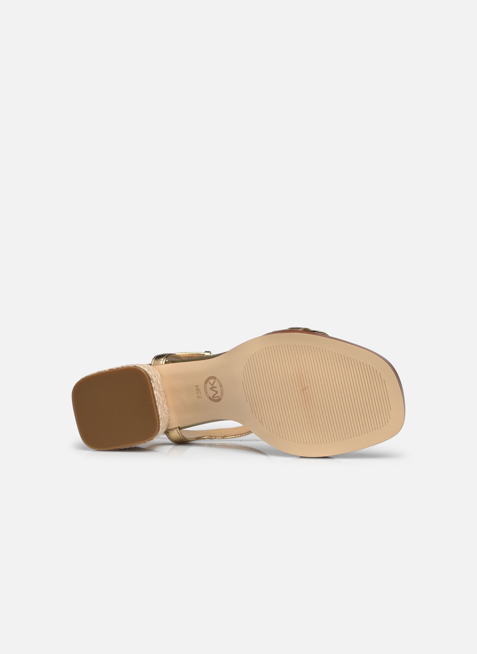 Sandales MANDY MID SANDAL femme or et bronze Michael Michael Kors Sandales MANDY MID SANDAL femme or et bronze Pale Gold