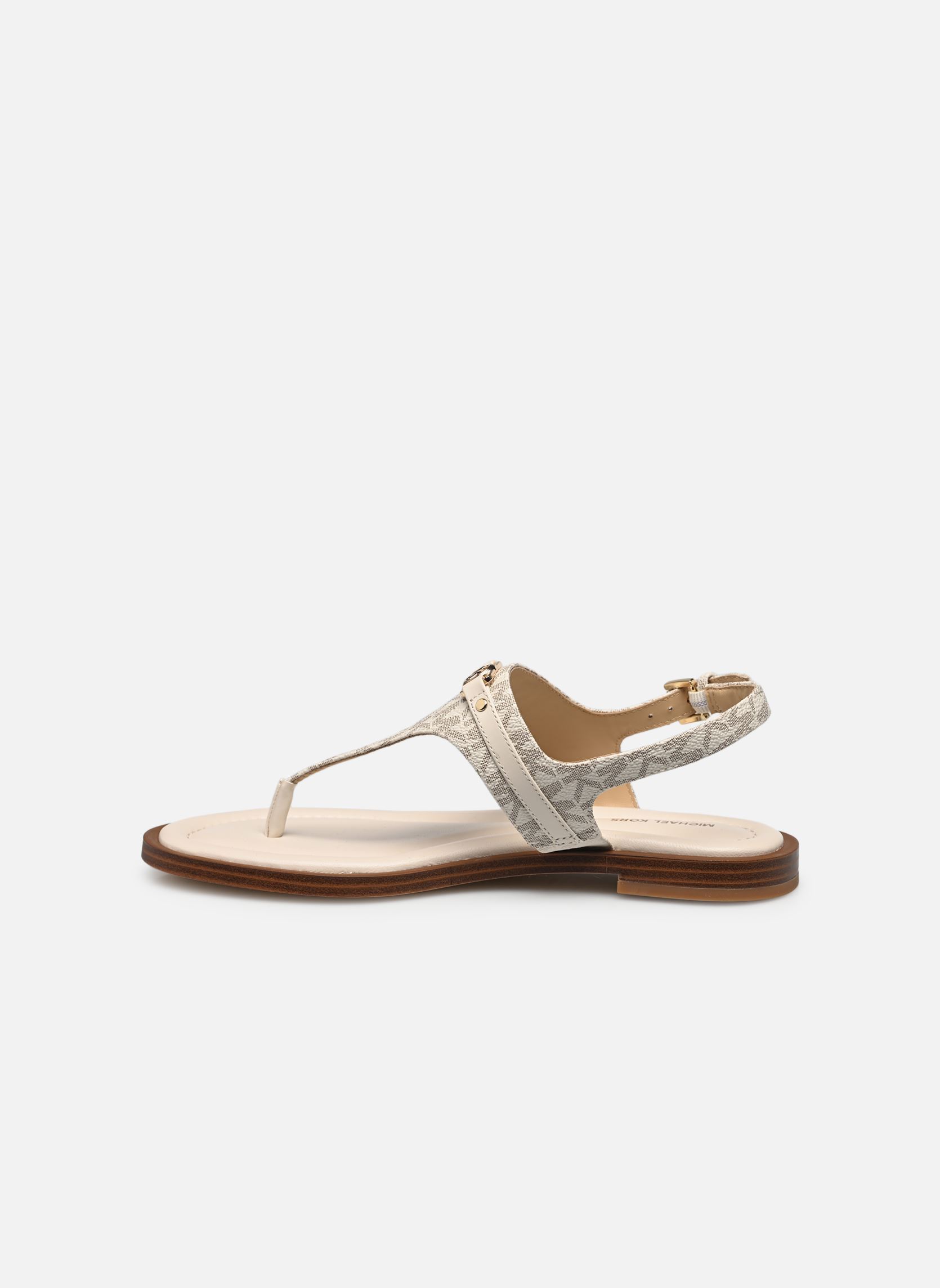 Sandalias planas MANDY THONG SANDAL mujer blanco Michael Michael Kors Sandalias planas MANDY THONG SANDAL mujer blanco Van/Cream
