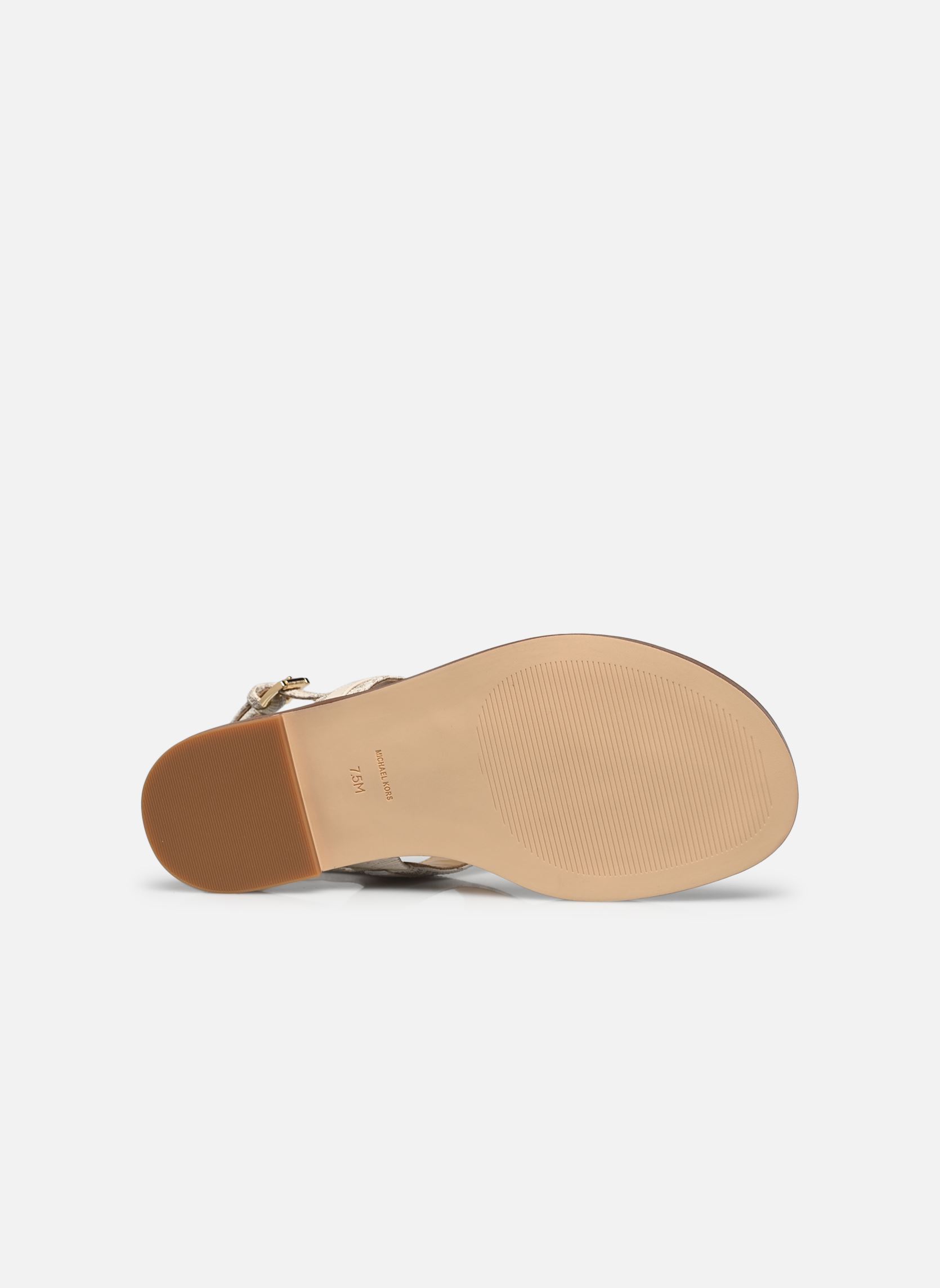 Sandalias planas MANDY THONG SANDAL mujer blanco Michael Michael Kors Sandalias planas MANDY THONG SANDAL mujer blanco Van/Cream