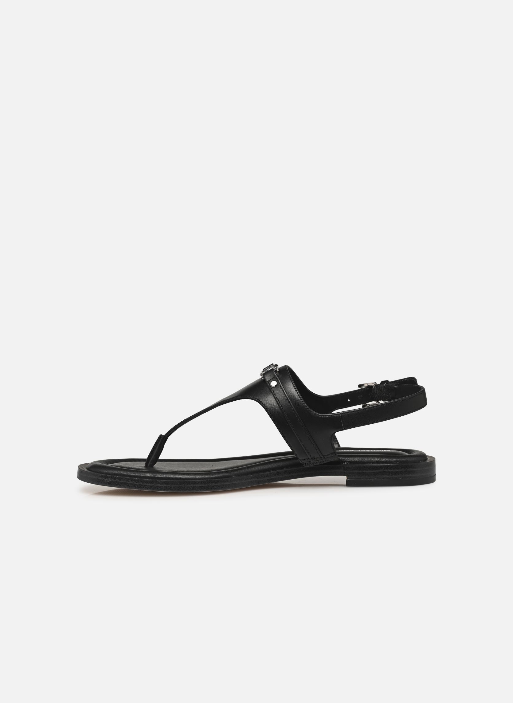Sandales plates MANDY THONG SANDAL femme noir Michael Michael Kors Sandales plates MANDY THONG SANDAL femme noir Black