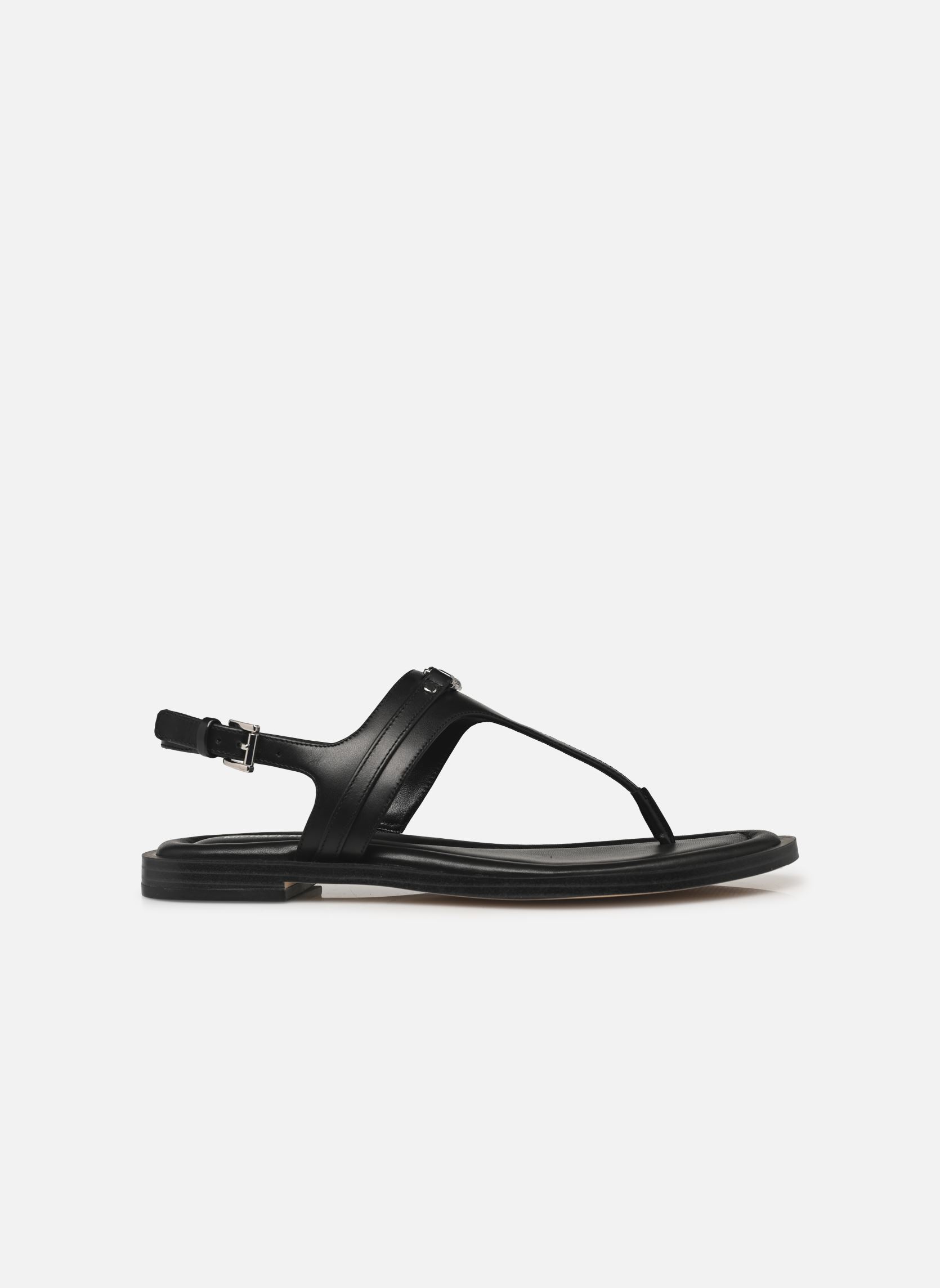 Sandales plates MANDY THONG SANDAL femme noir Michael Michael Kors Sandales plates MANDY THONG SANDAL femme noir Black