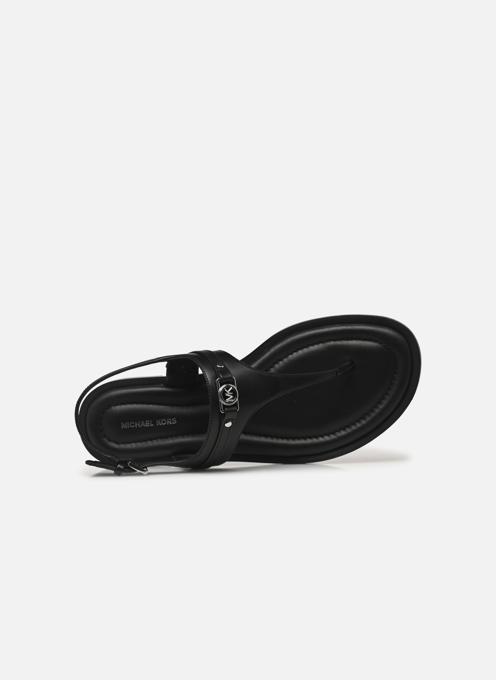Sandales plates MANDY THONG SANDAL femme noir Michael Michael Kors Sandales plates MANDY THONG SANDAL femme noir Black