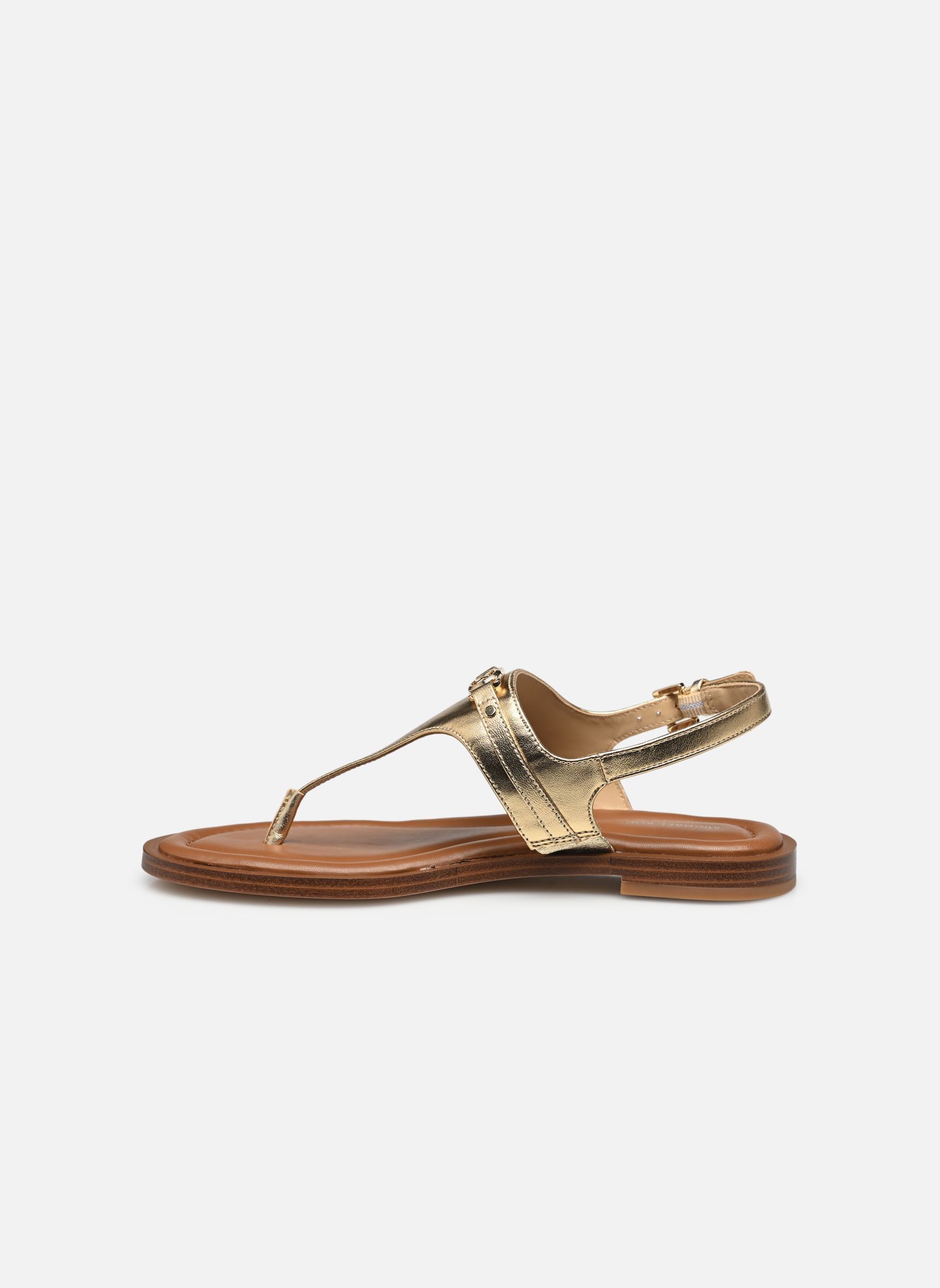 Sandalias planas MANDY THONG SANDAL mujer oro y bronce Michael Michael Kors Sandalias planas MANDY THONG SANDAL mujer oro y bronce Pale Gold