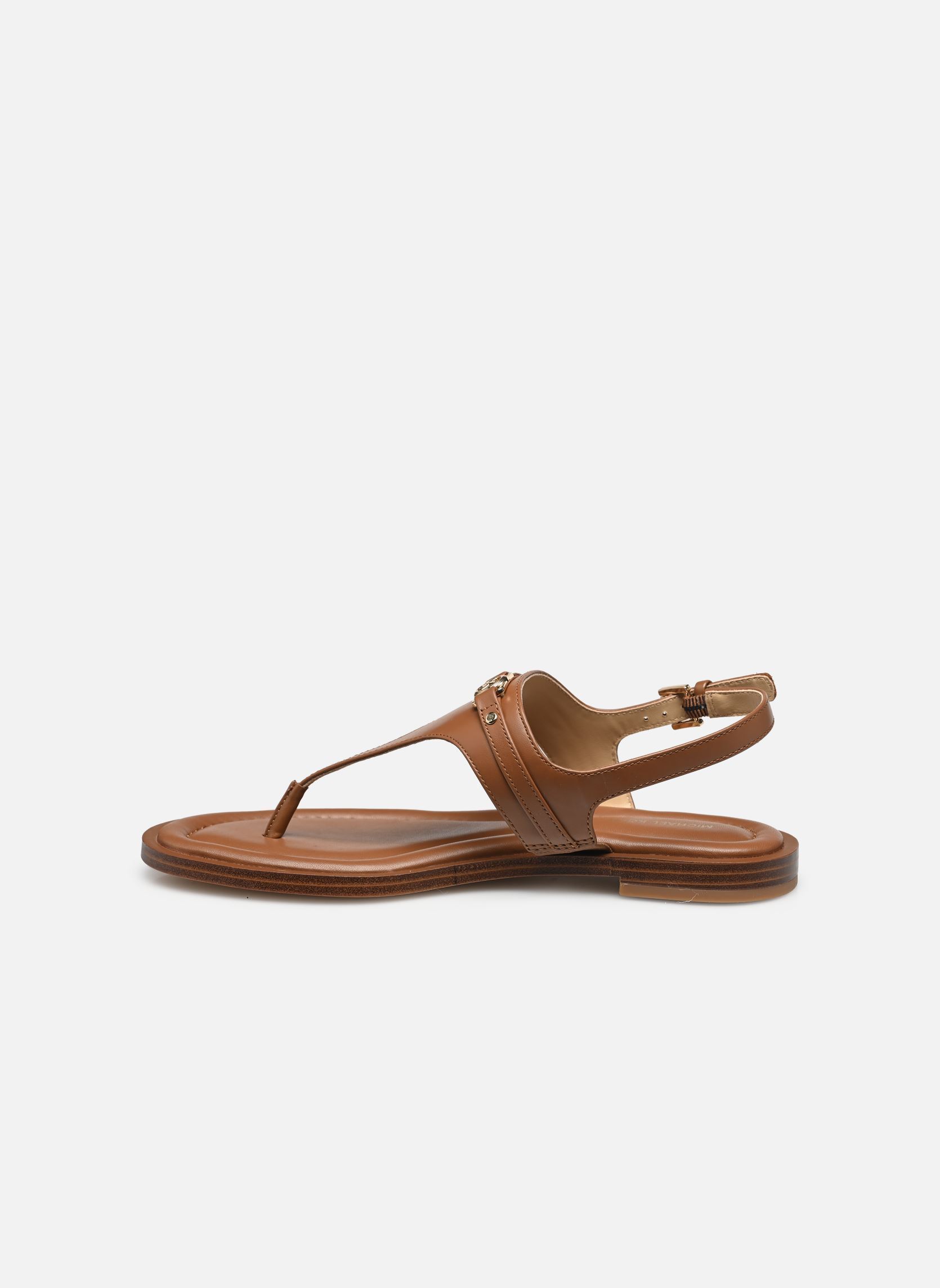 Flache Sandalen MANDY THONG SANDAL damen braun Michael Michael Kors Flache Sandalen MANDY THONG SANDAL damen braun Luggage