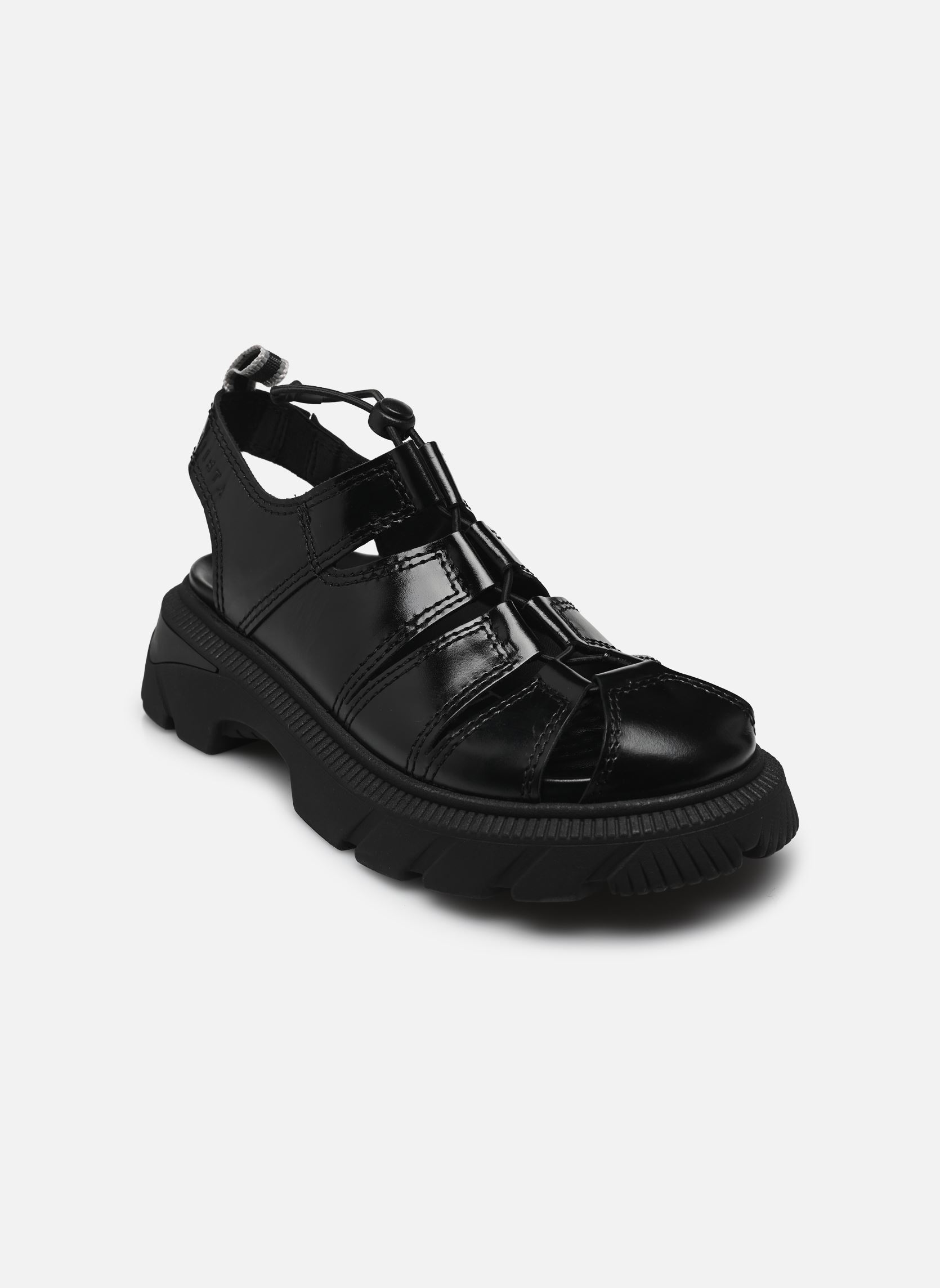 Sandales compensées et plateformes EUNICE BLACK SANDALS femme noir E8 by Miista Sandales compensées et plateformes EUNICE BLACK SANDALS femme noir BLACK