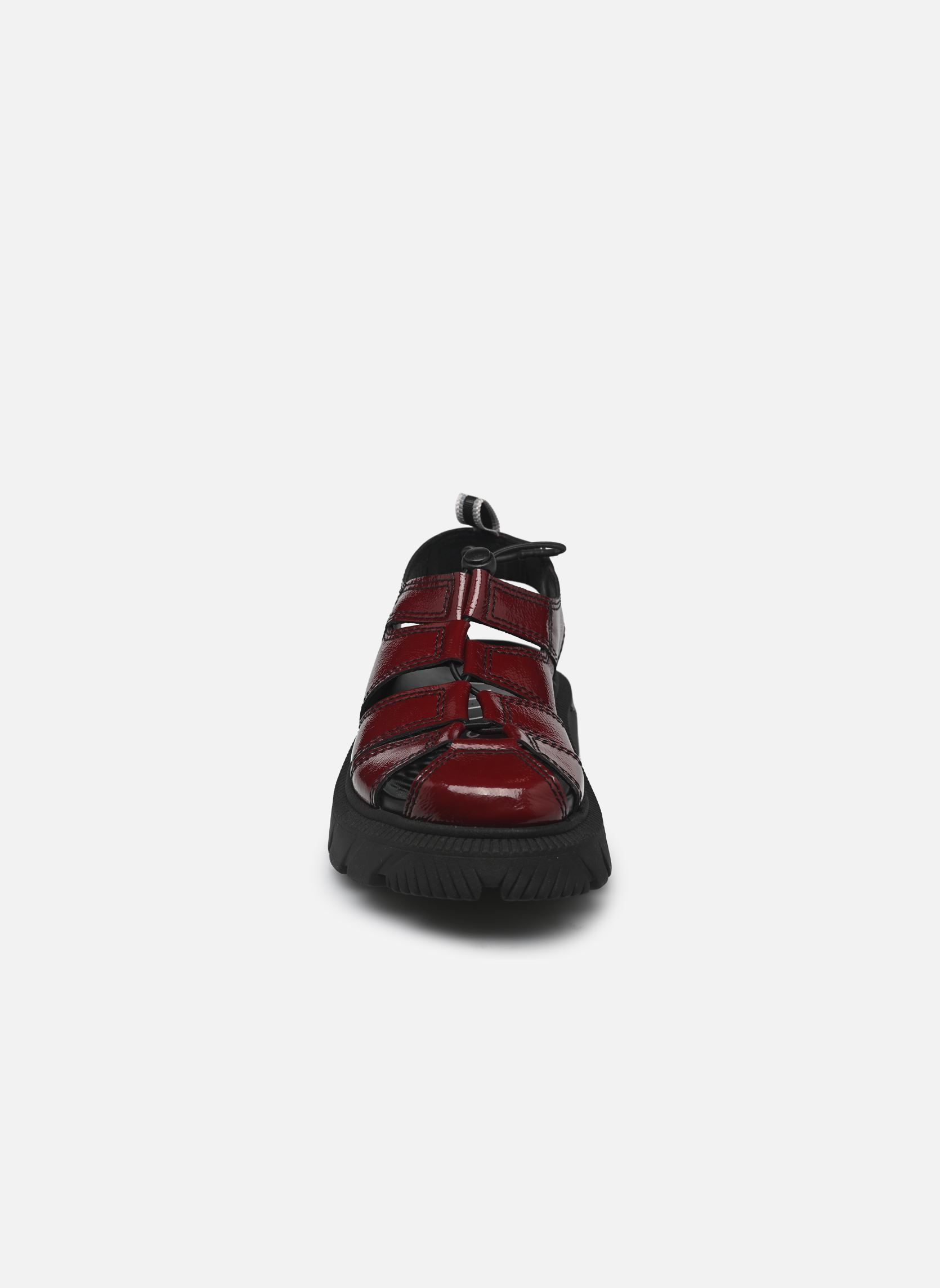 Keil- und Plateausandalen Eunice Burgundy Sandal damen rot E8 by Miista Keil- und Plateausandalen Eunice Burgundy Sandal damen rot RED