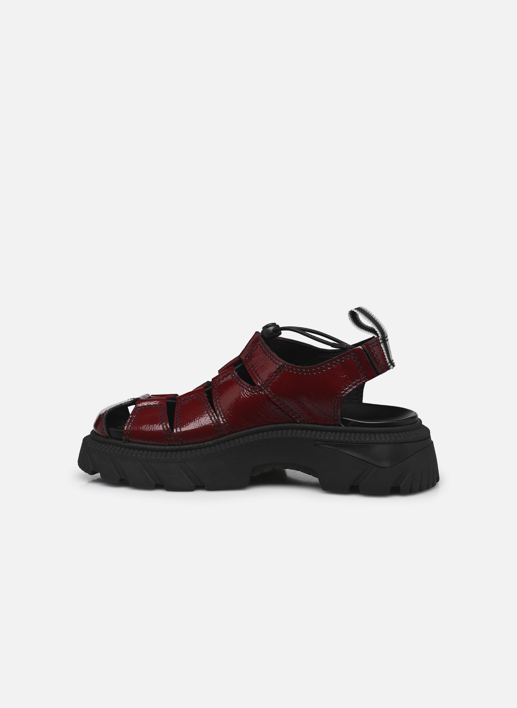 Keil- und Plateausandalen Eunice Burgundy Sandal damen rot E8 by Miista Keil- und Plateausandalen Eunice Burgundy Sandal damen rot RED