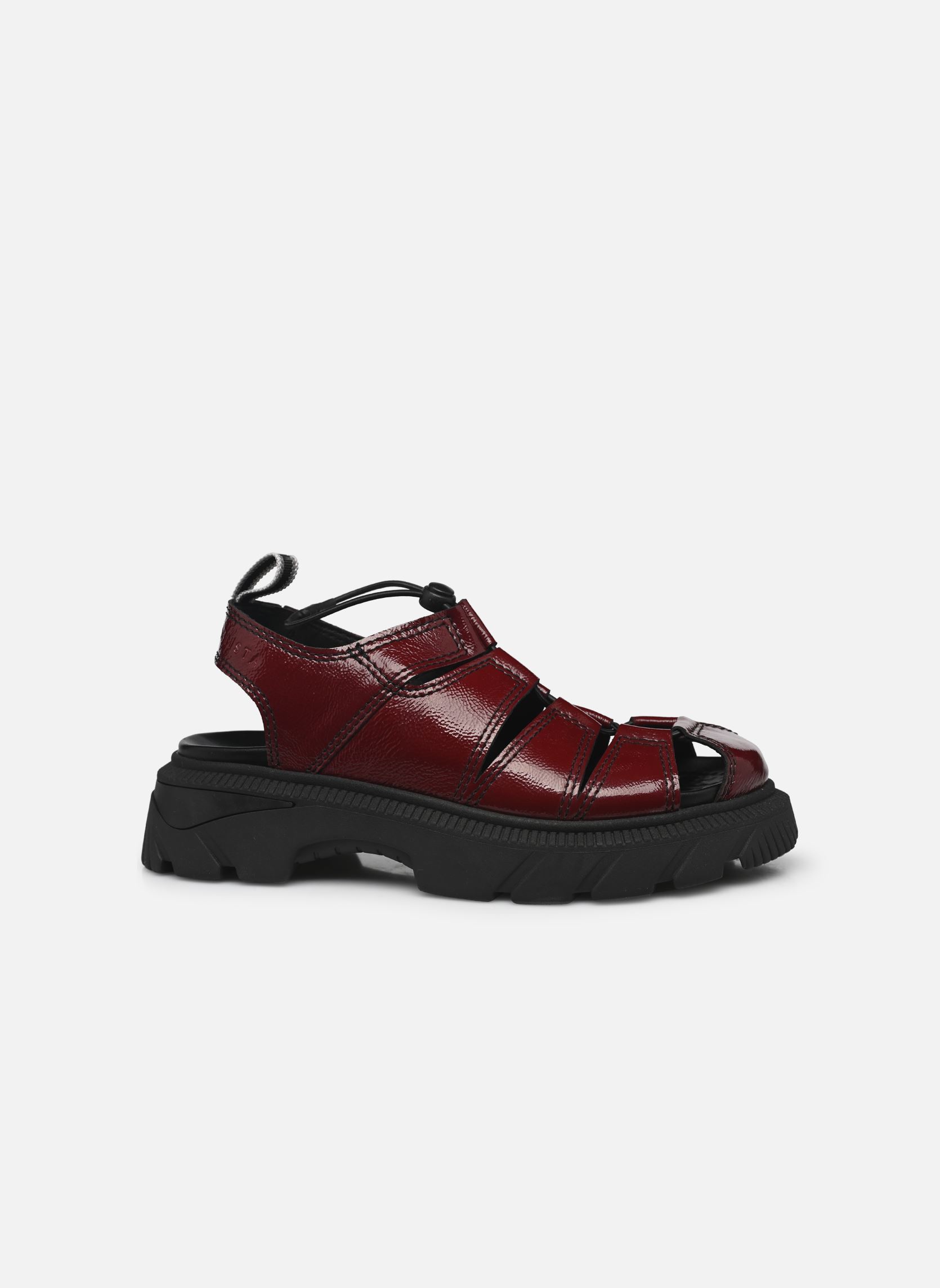Keil- und Plateausandalen Eunice Burgundy Sandal damen rot E8 by Miista Keil- und Plateausandalen Eunice Burgundy Sandal damen rot RED