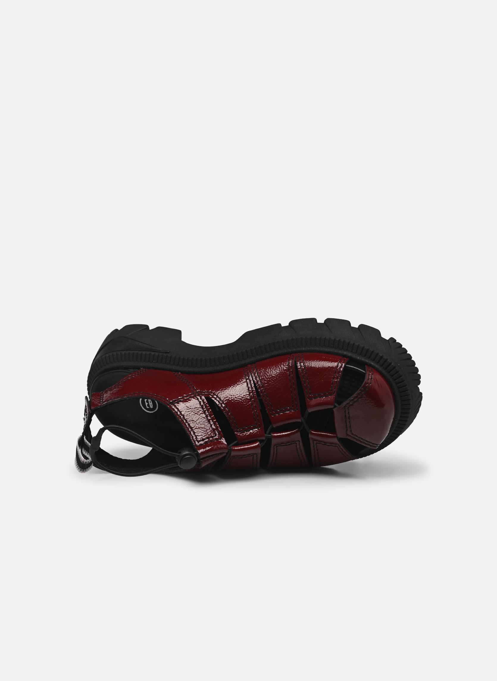 Keil- und Plateausandalen Eunice Burgundy Sandal damen rot E8 by Miista Keil- und Plateausandalen Eunice Burgundy Sandal damen rot RED