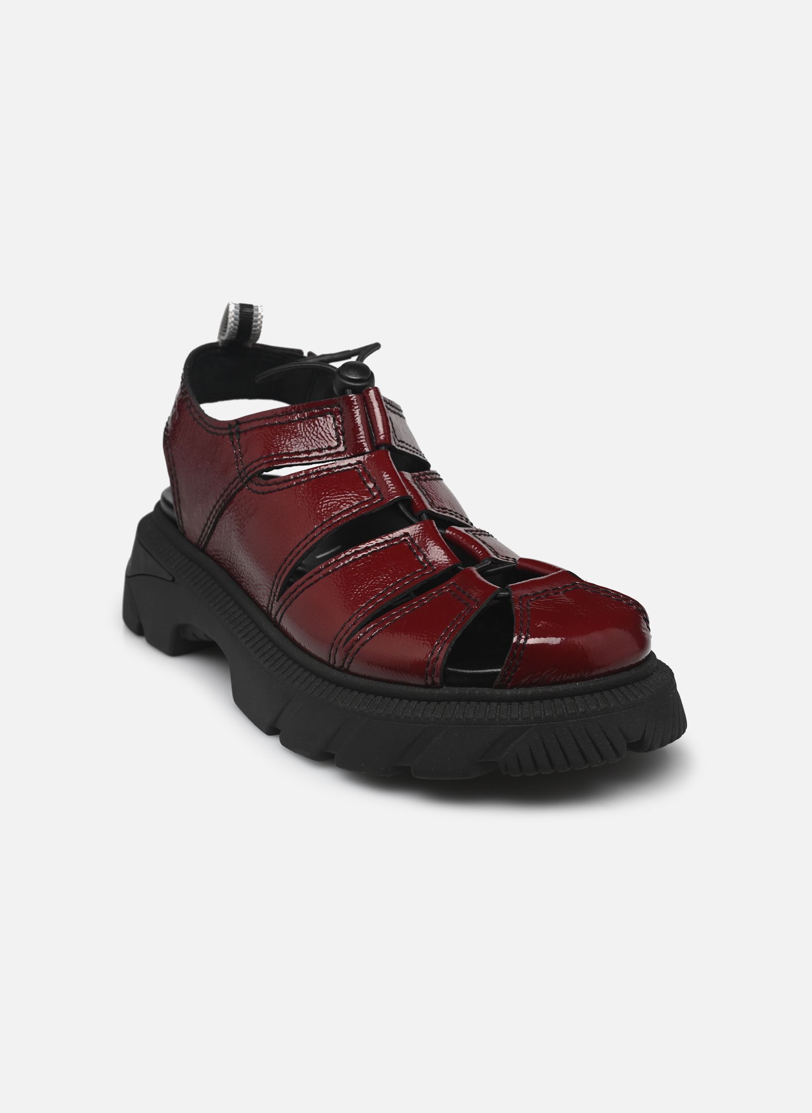 Keil- und Plateausandalen Eunice Burgundy Sandal damen rot E8 by Miista Keil- und Plateausandalen Eunice Burgundy Sandal damen rot RED