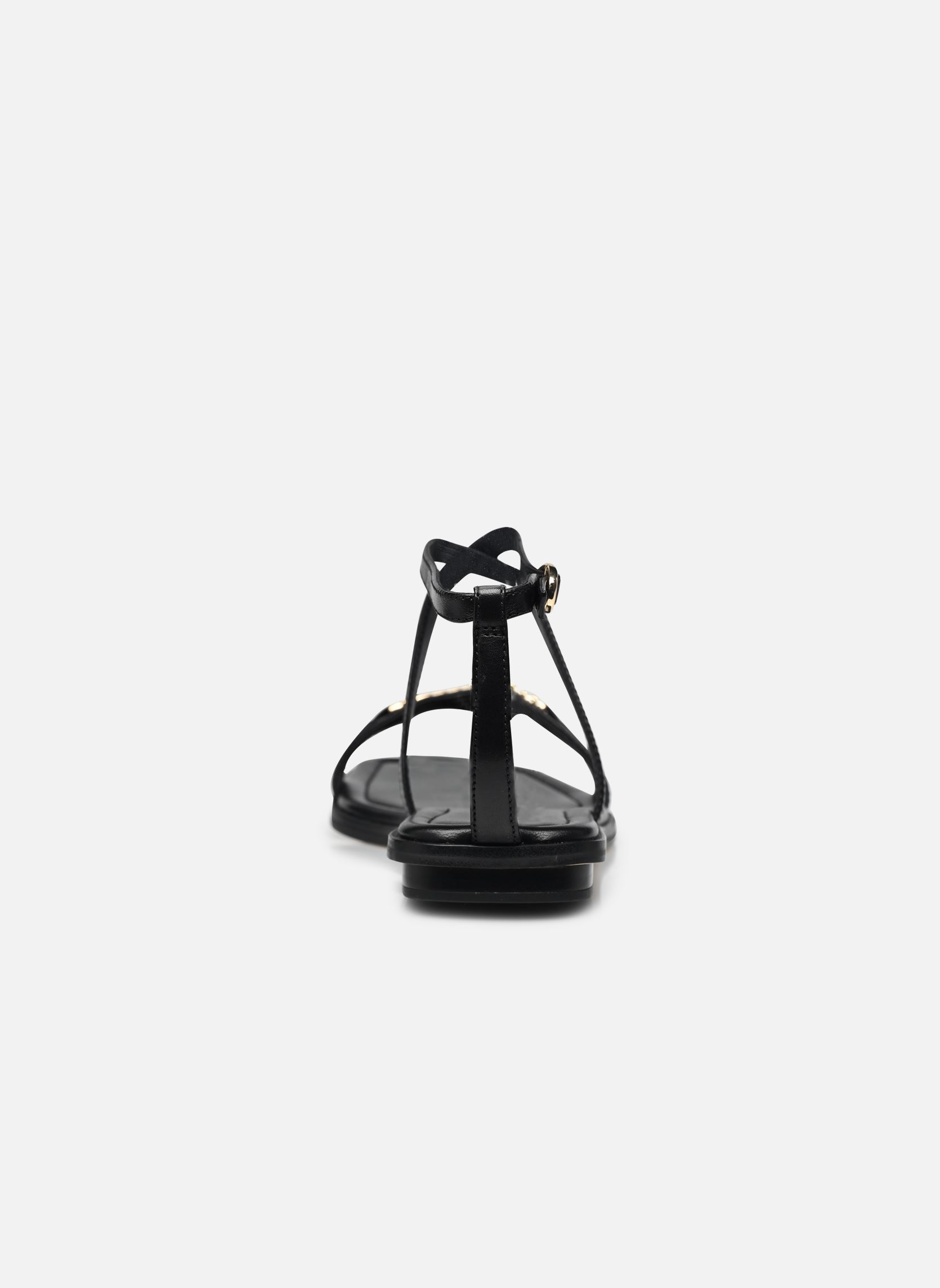 Sandales plates LENA FLAT SANDAL femme noir Michael Michael Kors Sandales plates LENA FLAT SANDAL femme noir BLACK