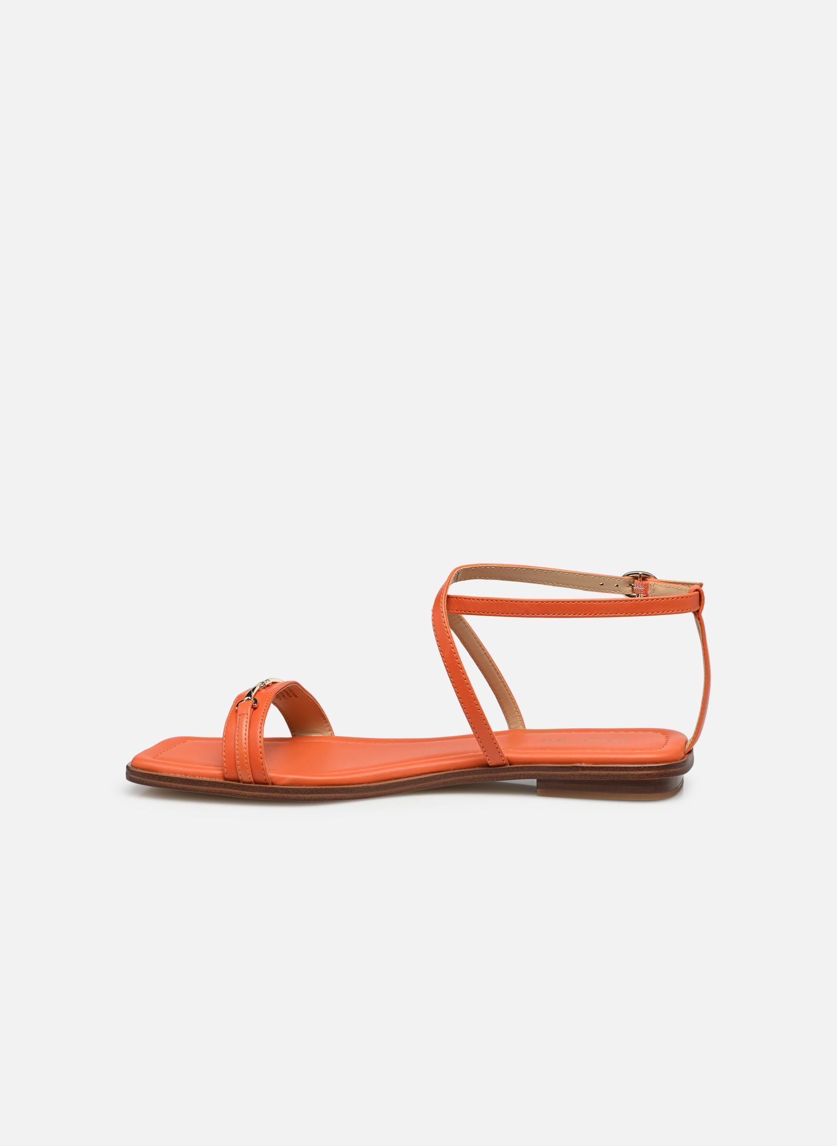Flache Sandalen LENA FLAT SANDAL damen orange Michael Michael Kors Flache Sandalen LENA FLAT SANDAL damen orange ORANGE PUNCH