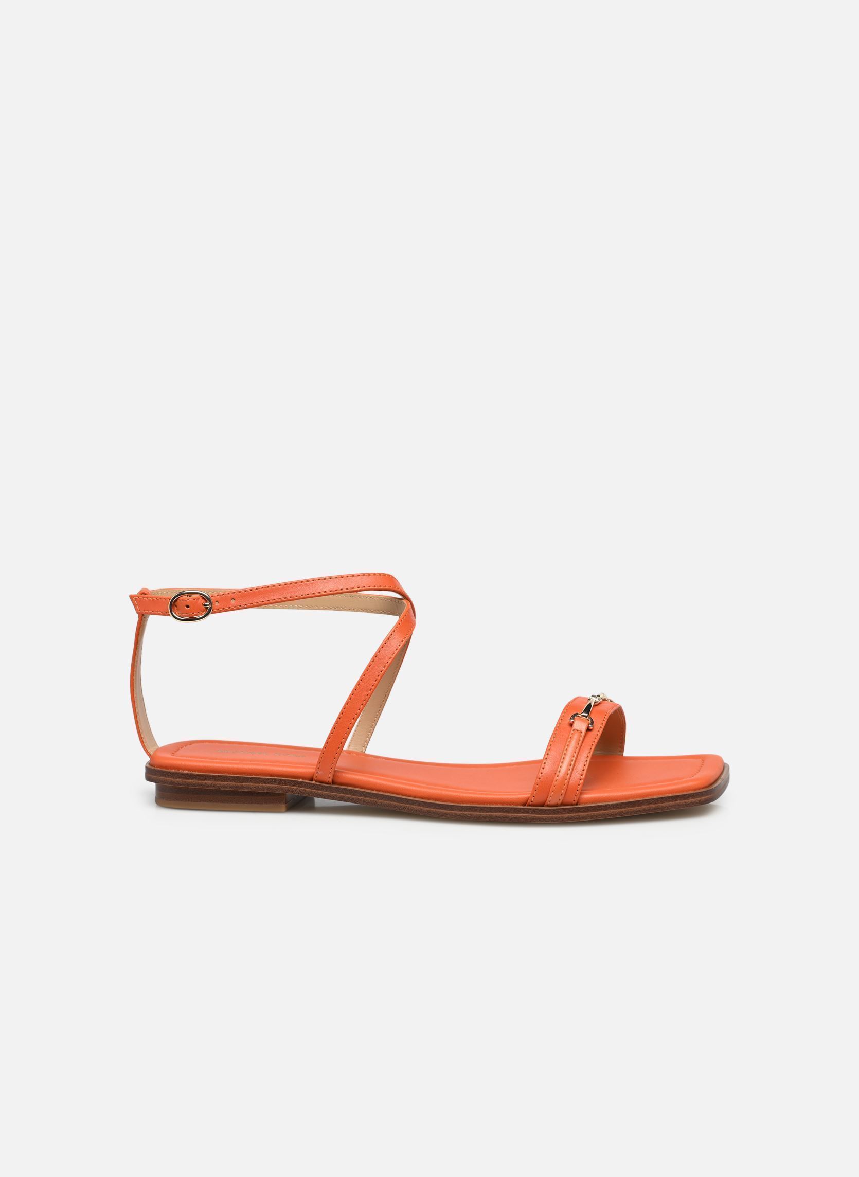 Flache Sandalen LENA FLAT SANDAL damen orange Michael Michael Kors Flache Sandalen LENA FLAT SANDAL damen orange ORANGE PUNCH