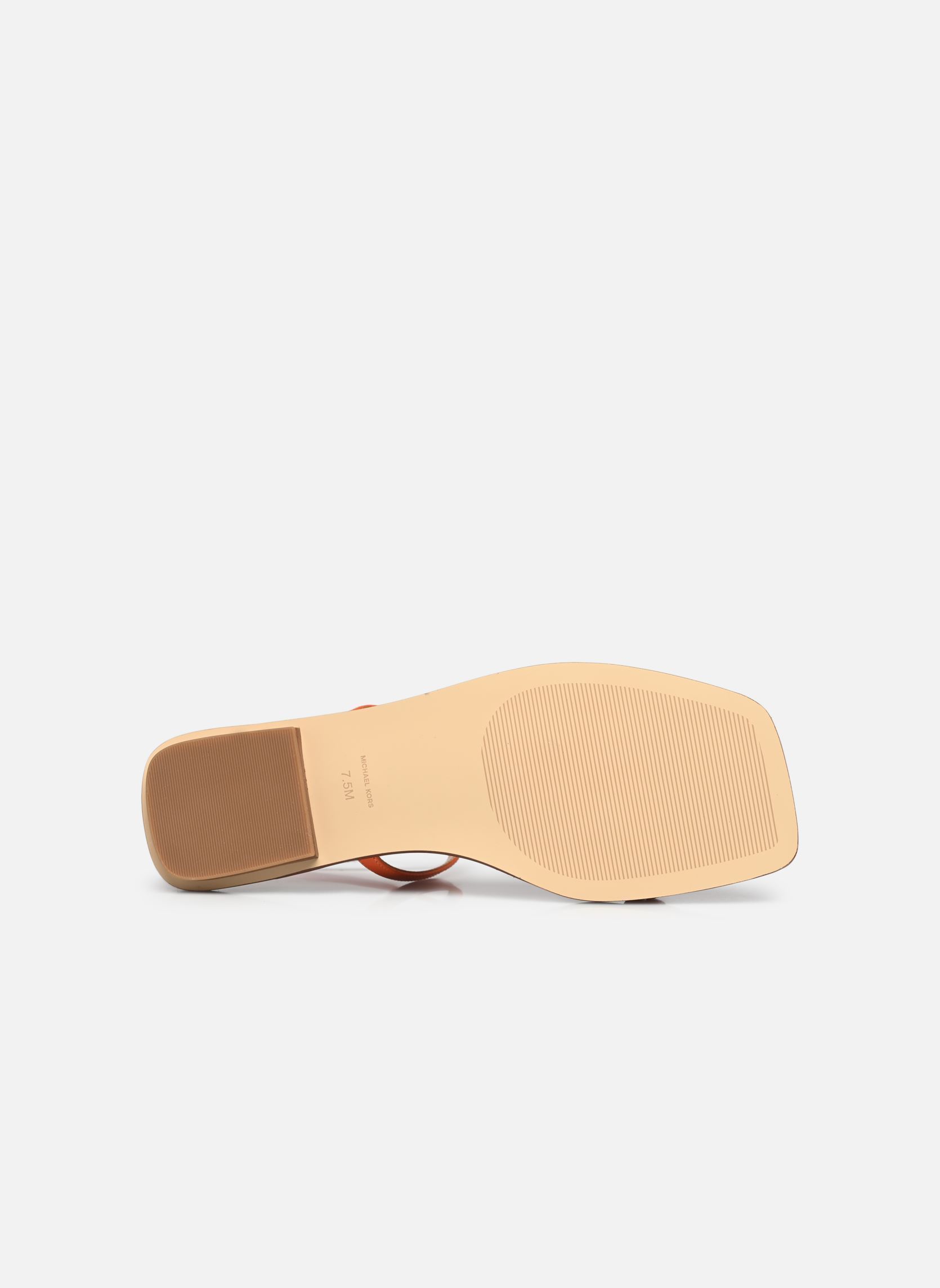 Flache Sandalen LENA FLAT SANDAL damen orange Michael Michael Kors Flache Sandalen LENA FLAT SANDAL damen orange ORANGE PUNCH
