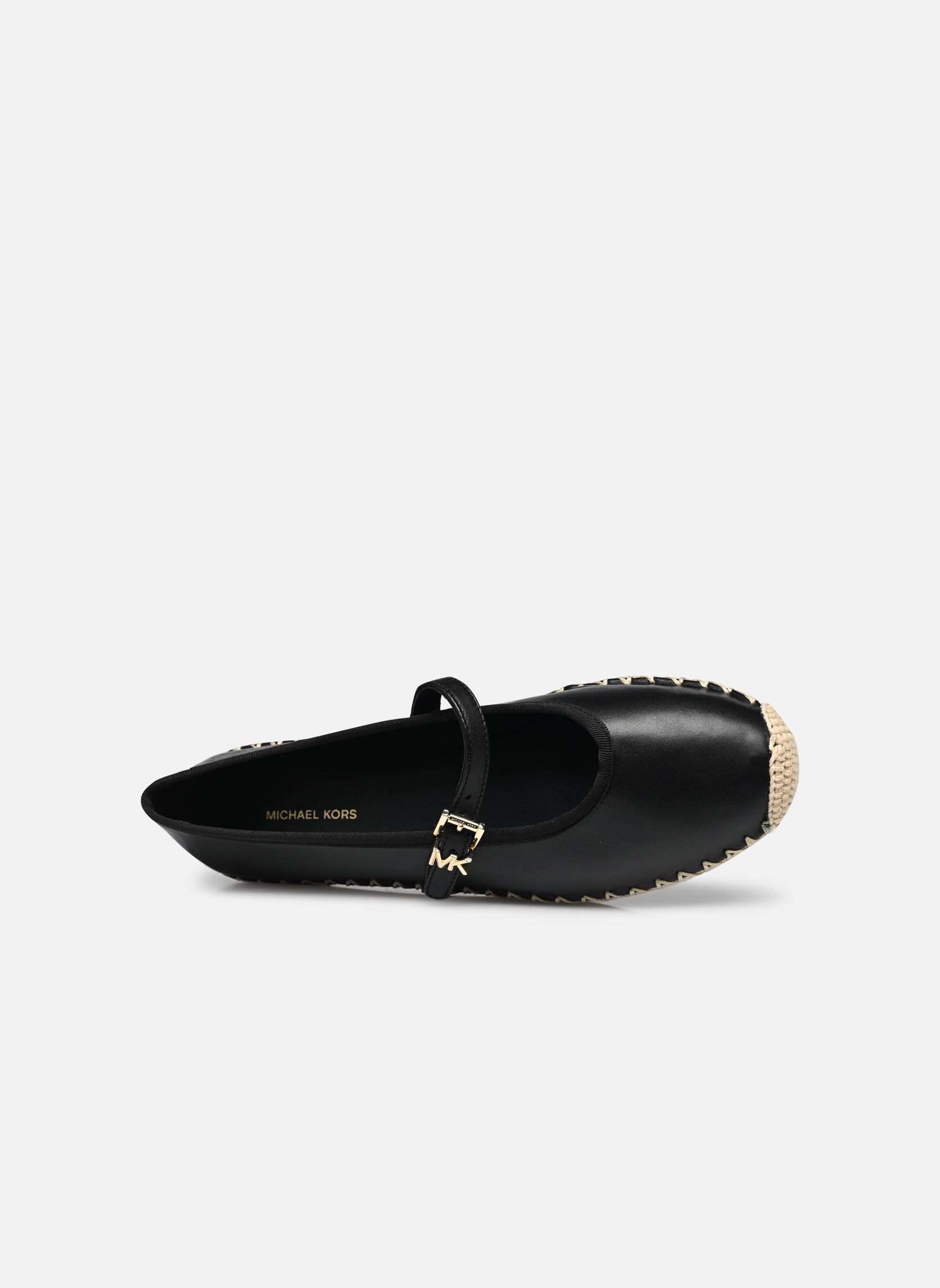 Espadrilles plates LYNN BALLET ESPADRILLE femme noir Michael Michael Kors Espadrilles plates LYNN BALLET ESPADRILLE femme noir Black