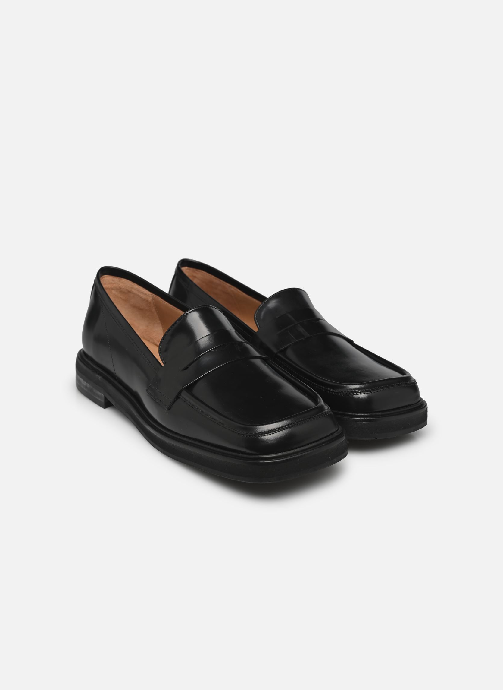 Loafer Ilse damen schwarz Flattered Loafer Ilse damen schwarz LEATHER BLACK