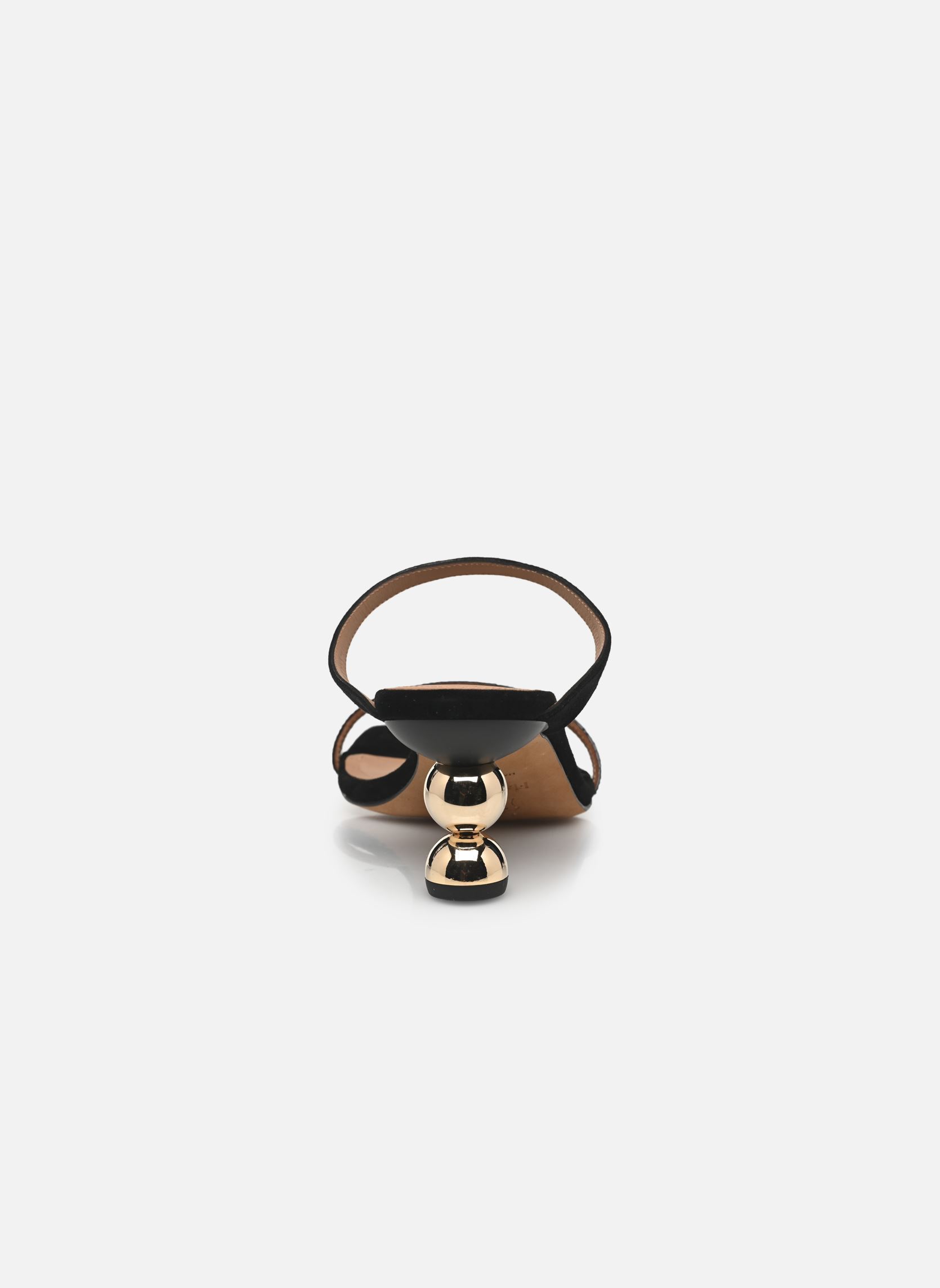 Muilen en klompen Ali dames zwart Flattered Muilen en klompen Ali dames zwart LEATHER SNAKE BLACK
