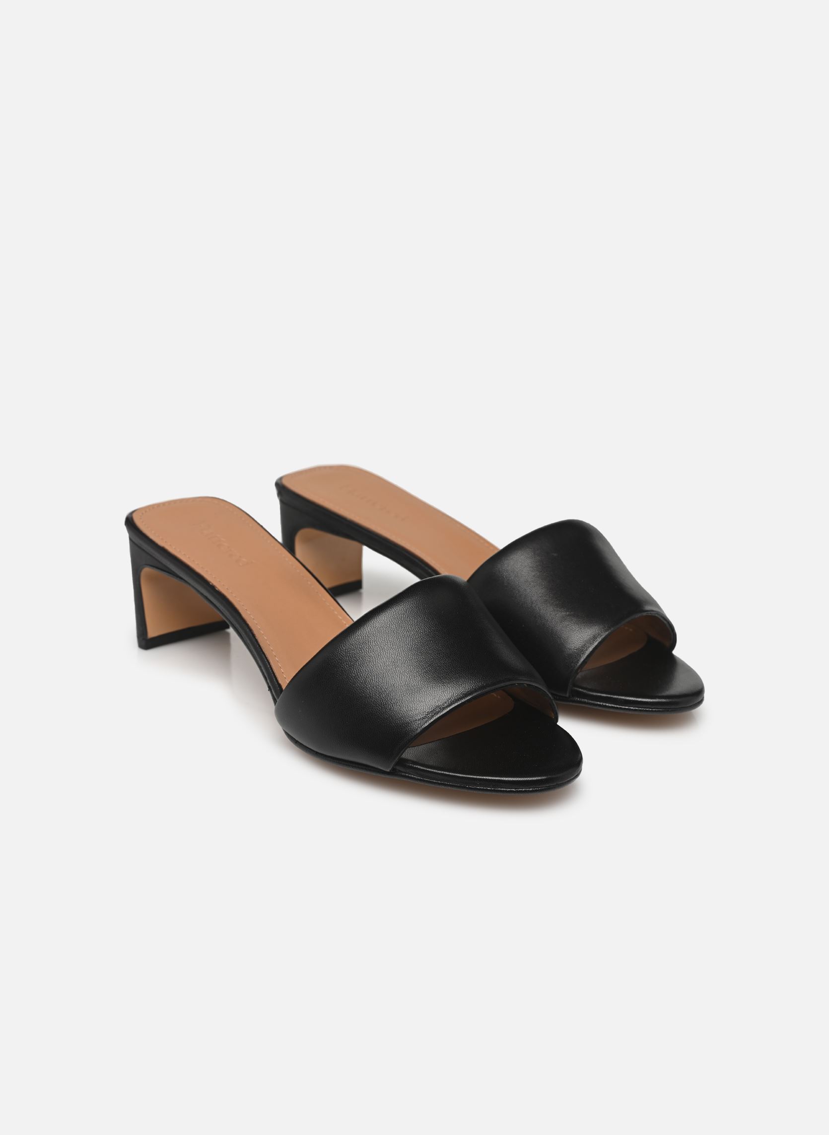 Pantoletten und Clogs Tallulah damen schwarz Flattered Pantoletten und Clogs Tallulah damen schwarz LEATHER BLACK