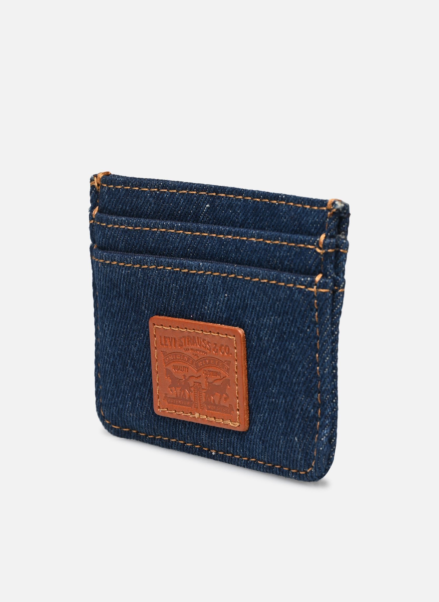 Kartenetui Denim Card Case herren blau Levi's Kartenetui Denim Card Case herren blau Denim