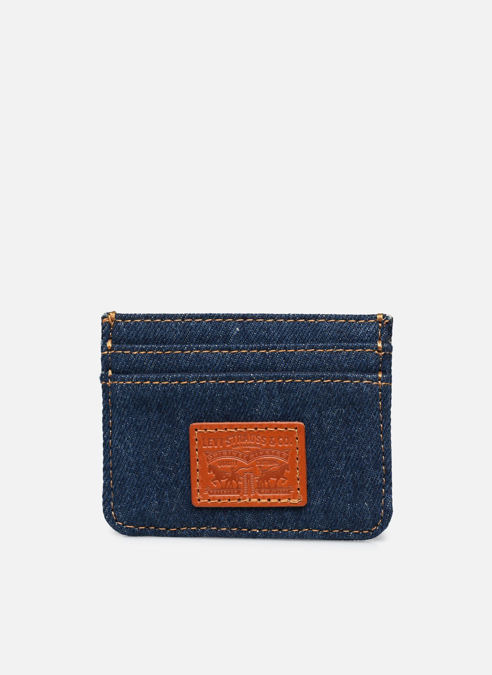Kartenetui Denim Card Case herren blau Levi's Kartenetui Denim Card Case herren blau Denim