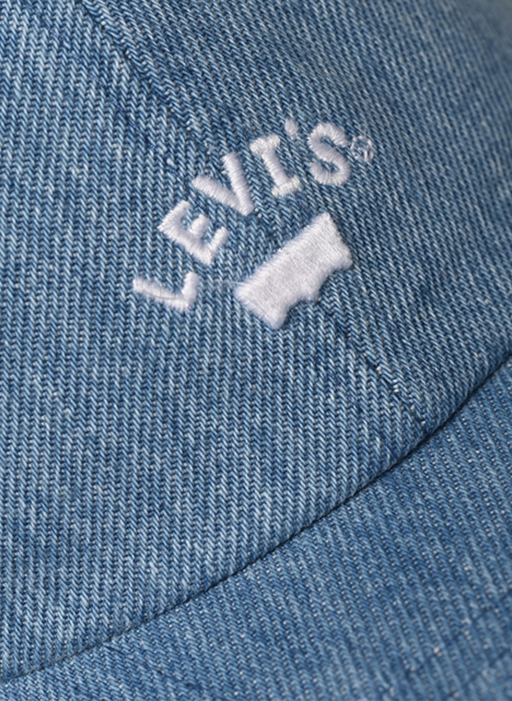 Petten Lazy Girl Logo Cap dames blauw Levi's Petten Lazy Girl Logo Cap dames blauw JEANS BLUE