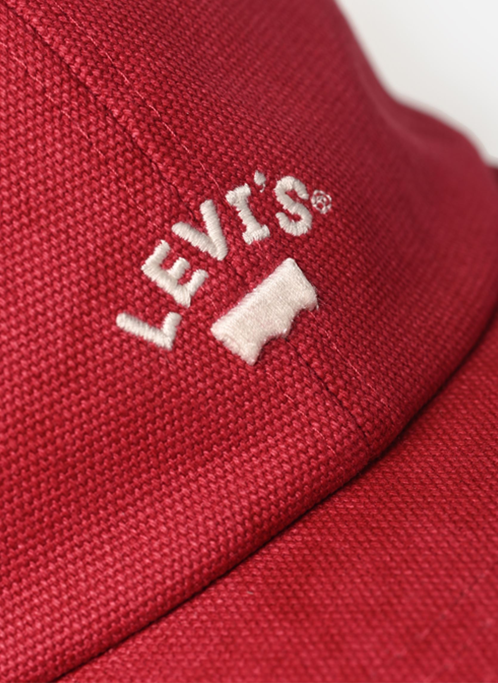 Petten Lazy Girl Logo Cap dames rood Levi's Petten Lazy Girl Logo Cap dames rood Medium Red