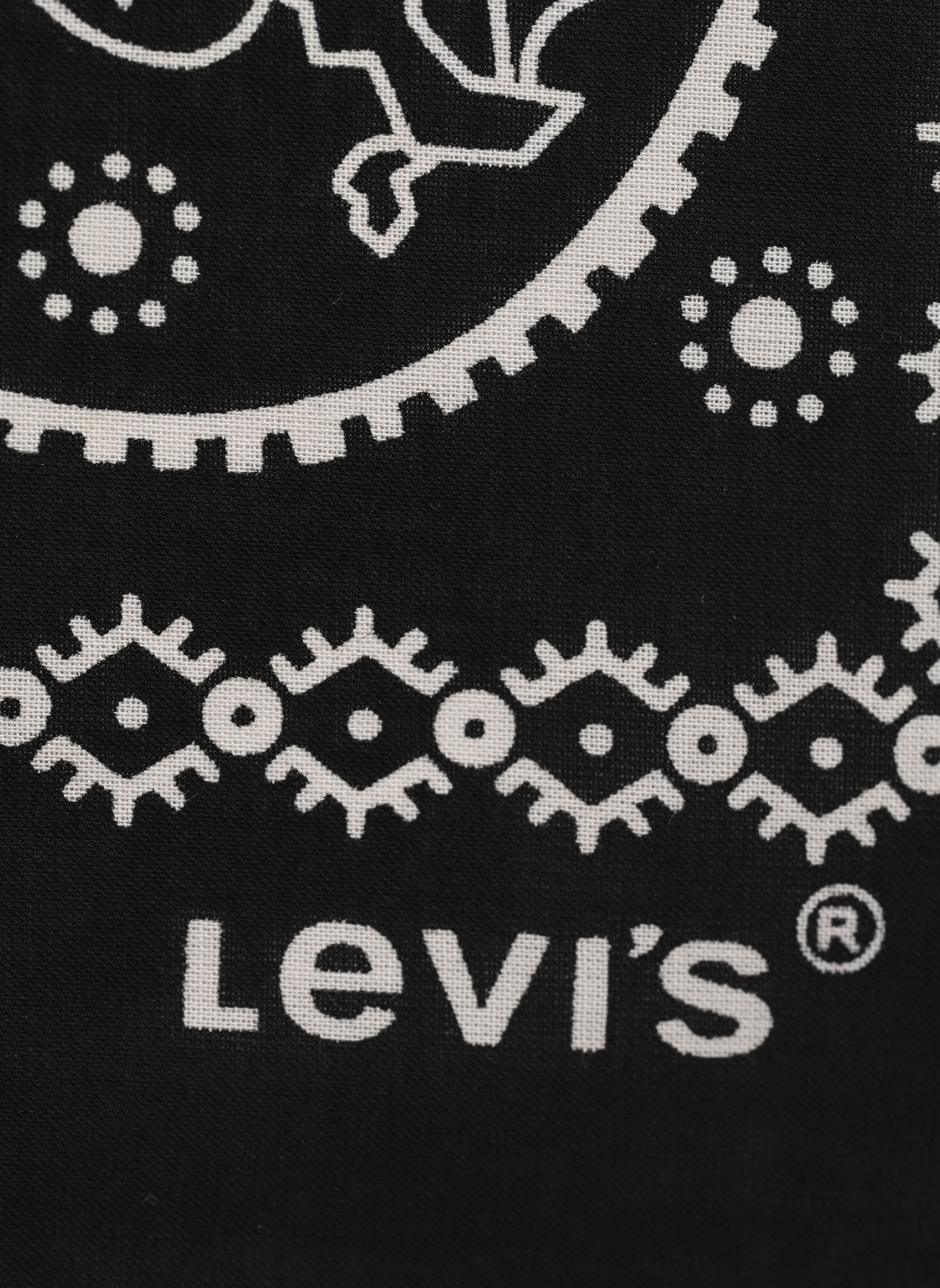 Halstücher Paisley Bandana herren schwarz Levi's Halstücher Paisley Bandana herren schwarz REGULAR BLACK