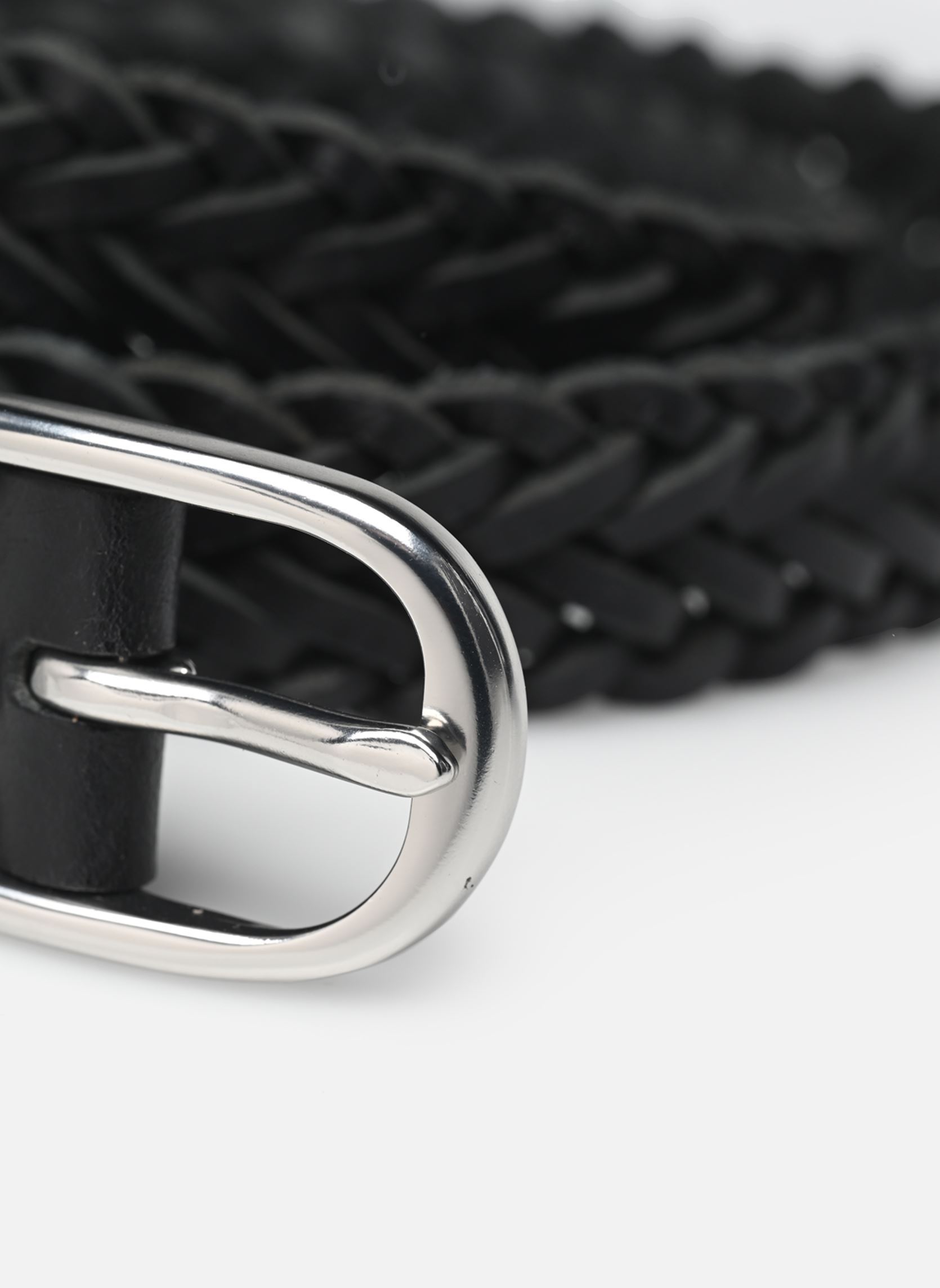 Cinturones Women'S Charlie Braid Belt negro Levi's Cinturones Women'S Charlie Braid Belt negro Regular Black