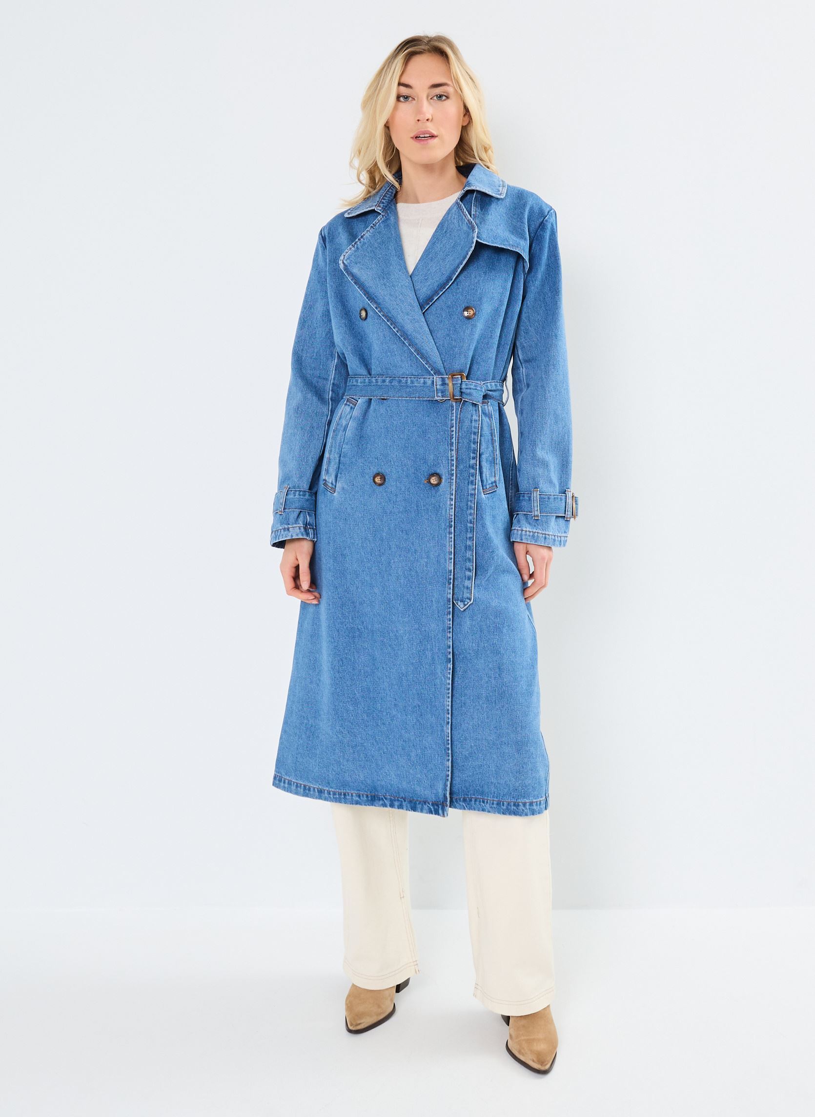 Trenchcoats Farago dames blauw La Petite Etoile Trenchcoats Farago dames blauw Stone