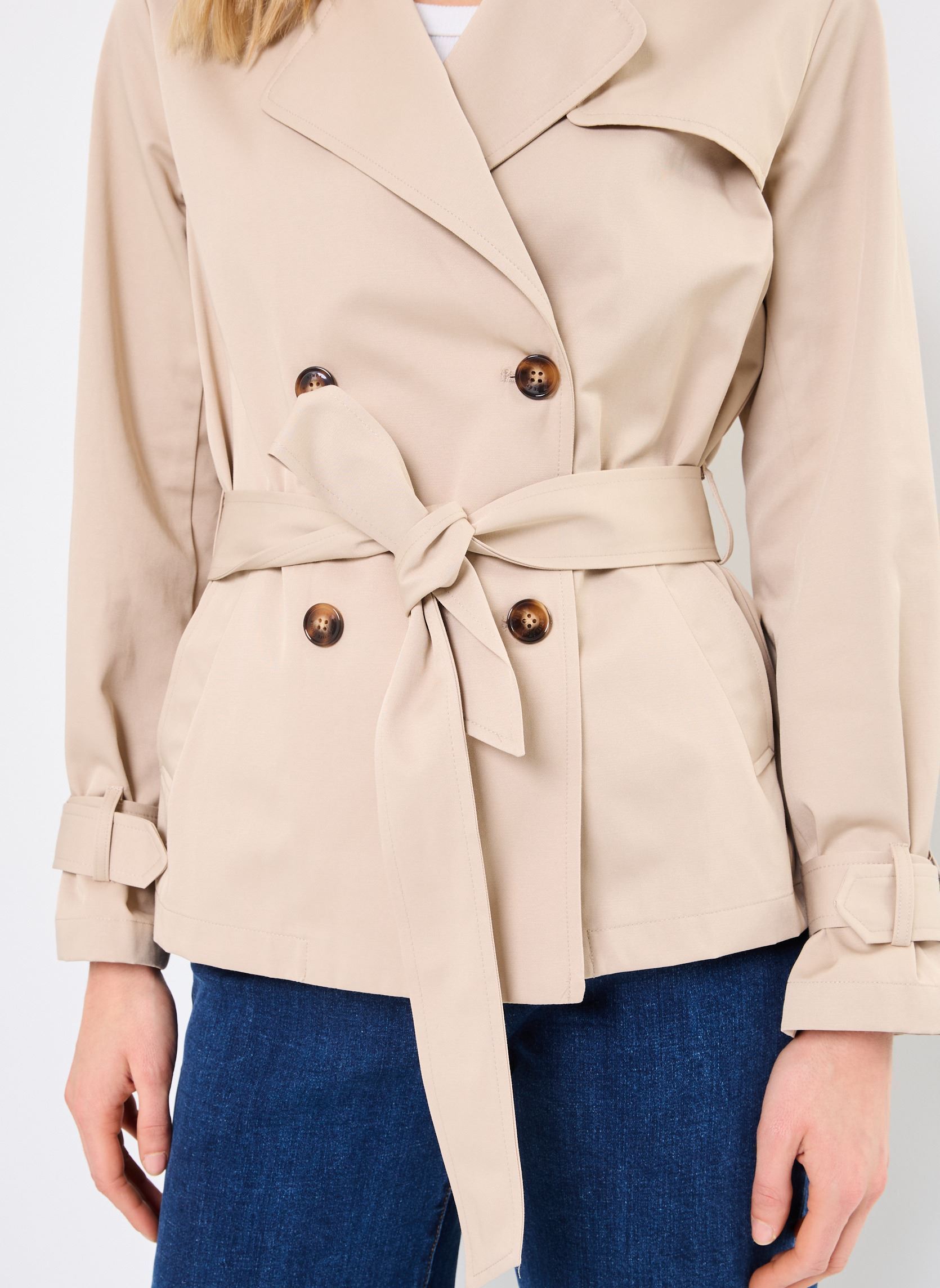 Trenchcoats Narago dames beige La Petite Etoile Trenchcoats Narago dames beige Beige