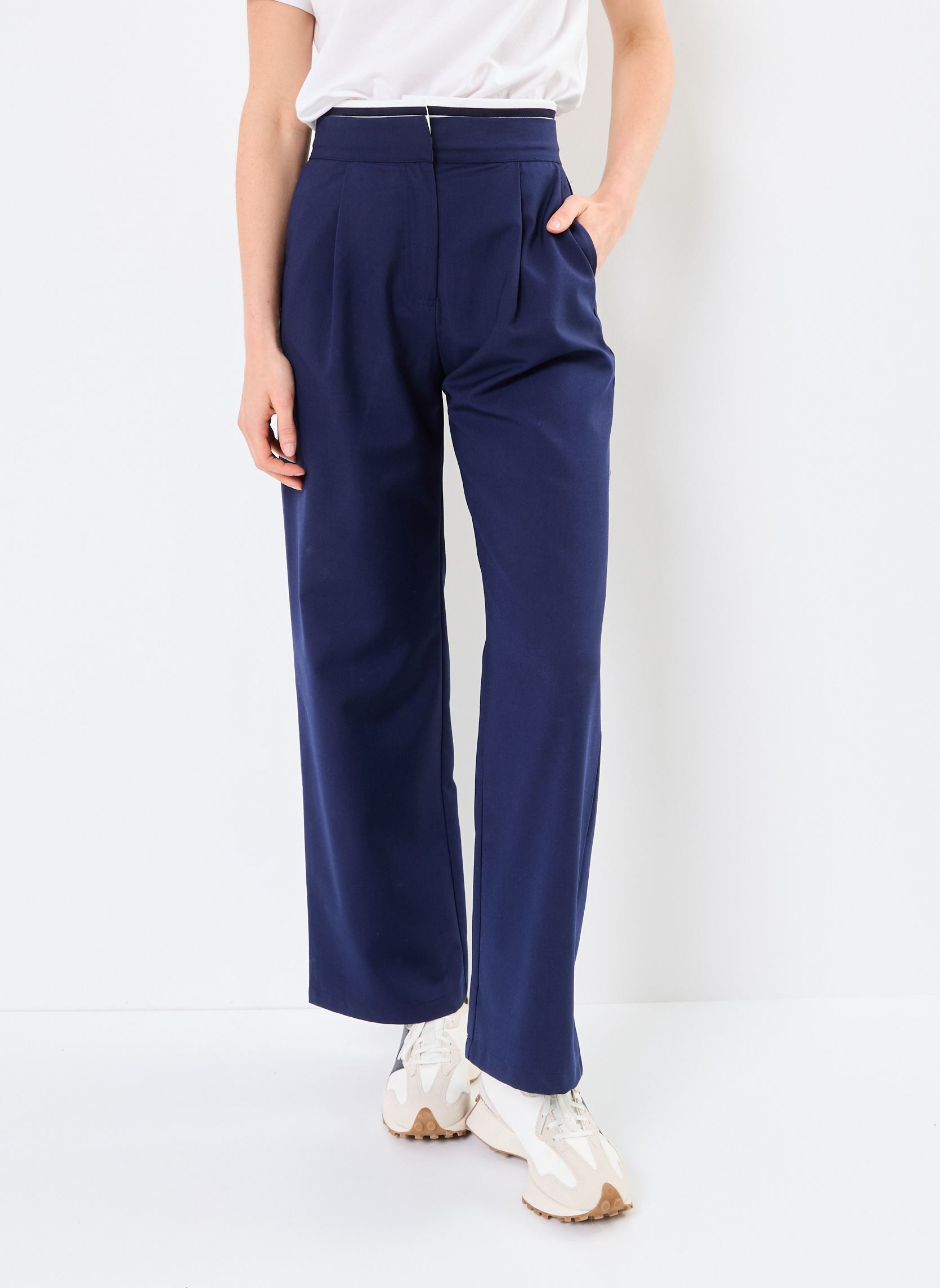 Pantalons larges Patricia femme bleu La Petite Etoile Pantalons larges Patricia femme bleu Marine