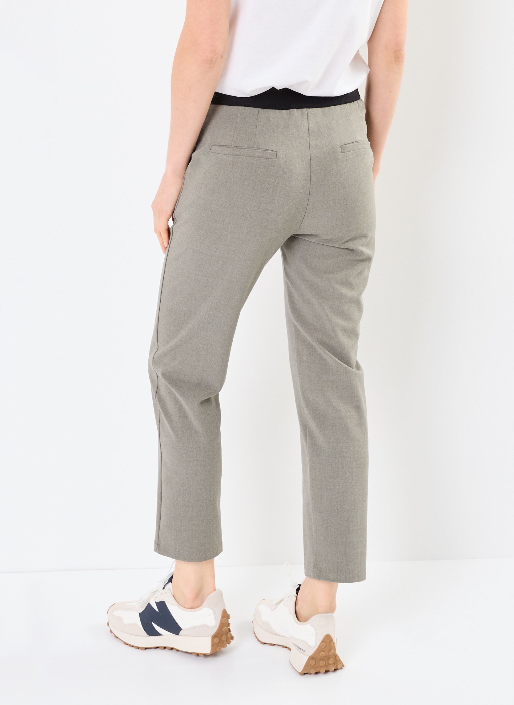 Straight Leg Hosen Perry damen grau La Petite Etoile Straight Leg Hosen Perry damen grau Gris