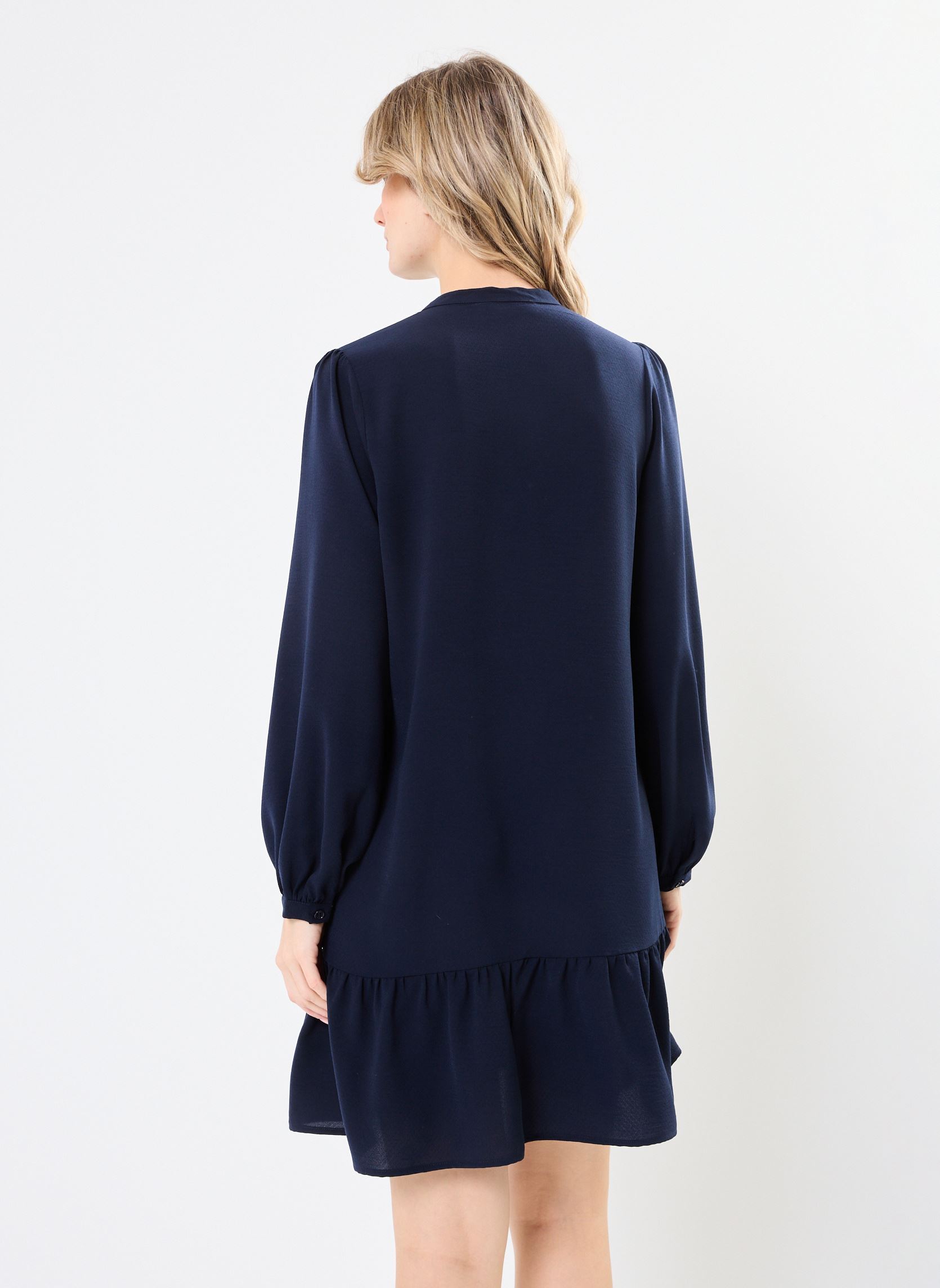 Jurken Robbie dames blauw La Petite Etoile Jurken Robbie dames blauw Marine