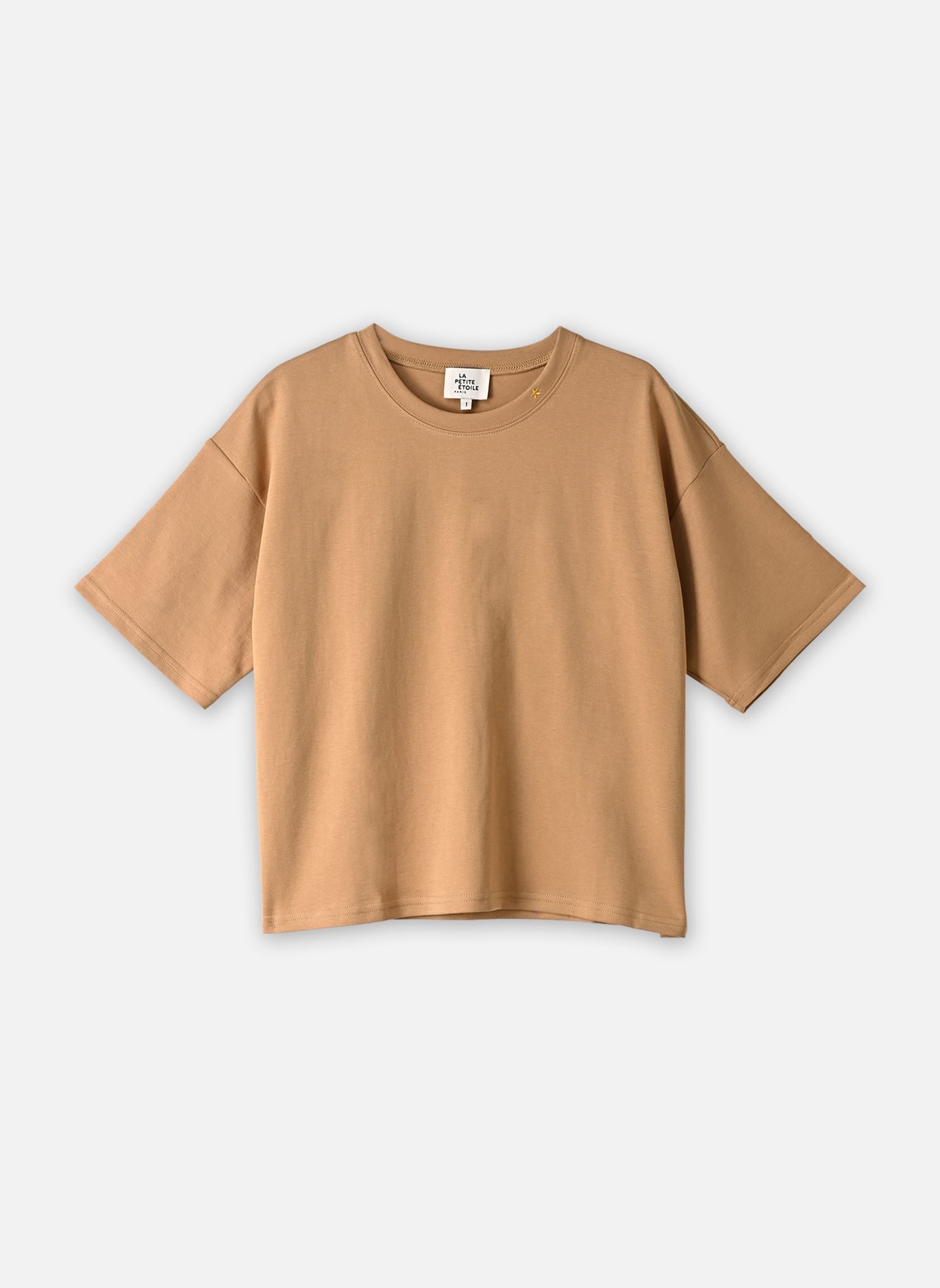 T-shirts Tais dames beige La Petite Etoile T-shirts Tais dames beige CAMEL