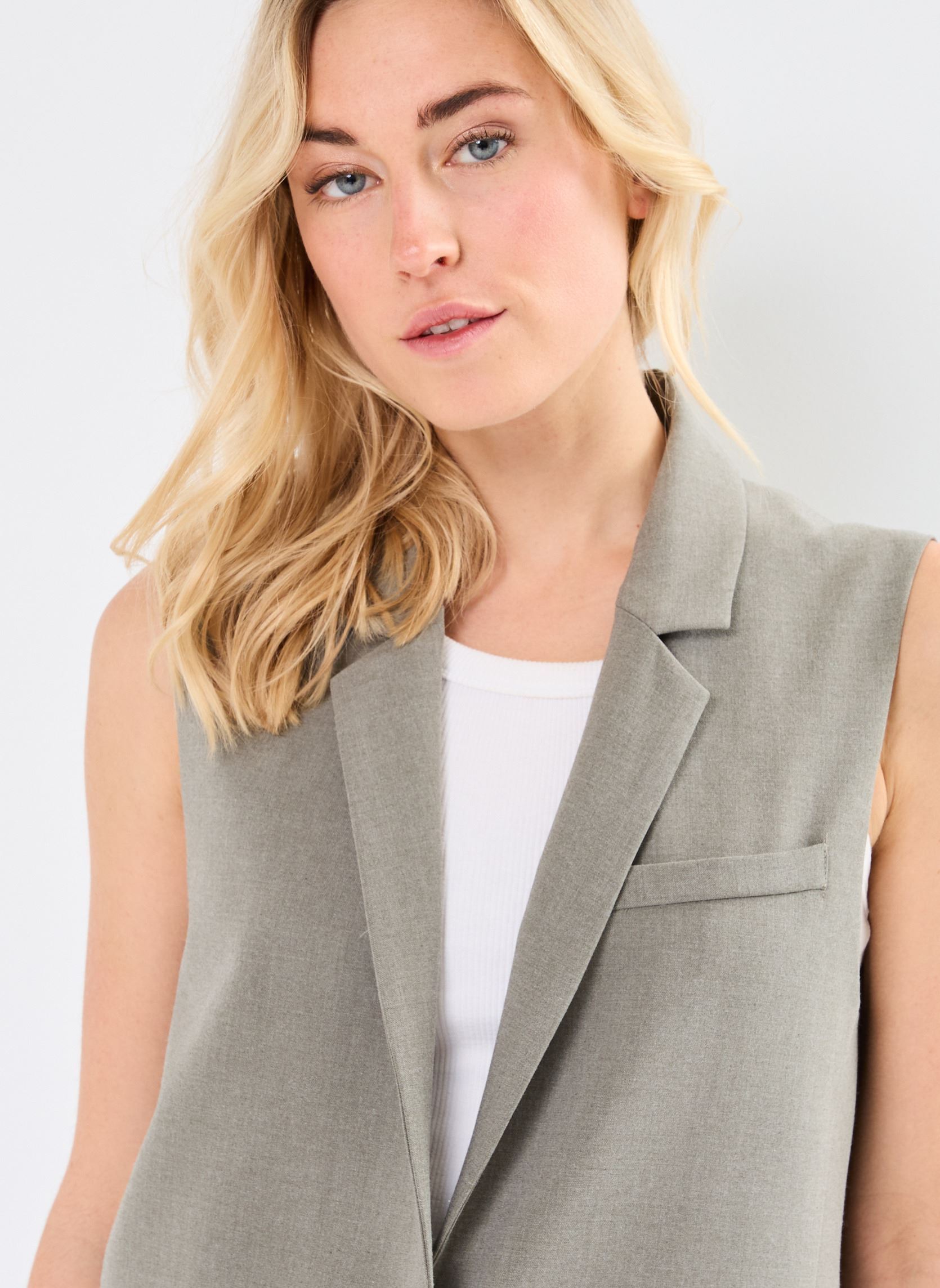 Blazer Vidas dames grijs La Petite Etoile Blazer Vidas dames grijs Gris