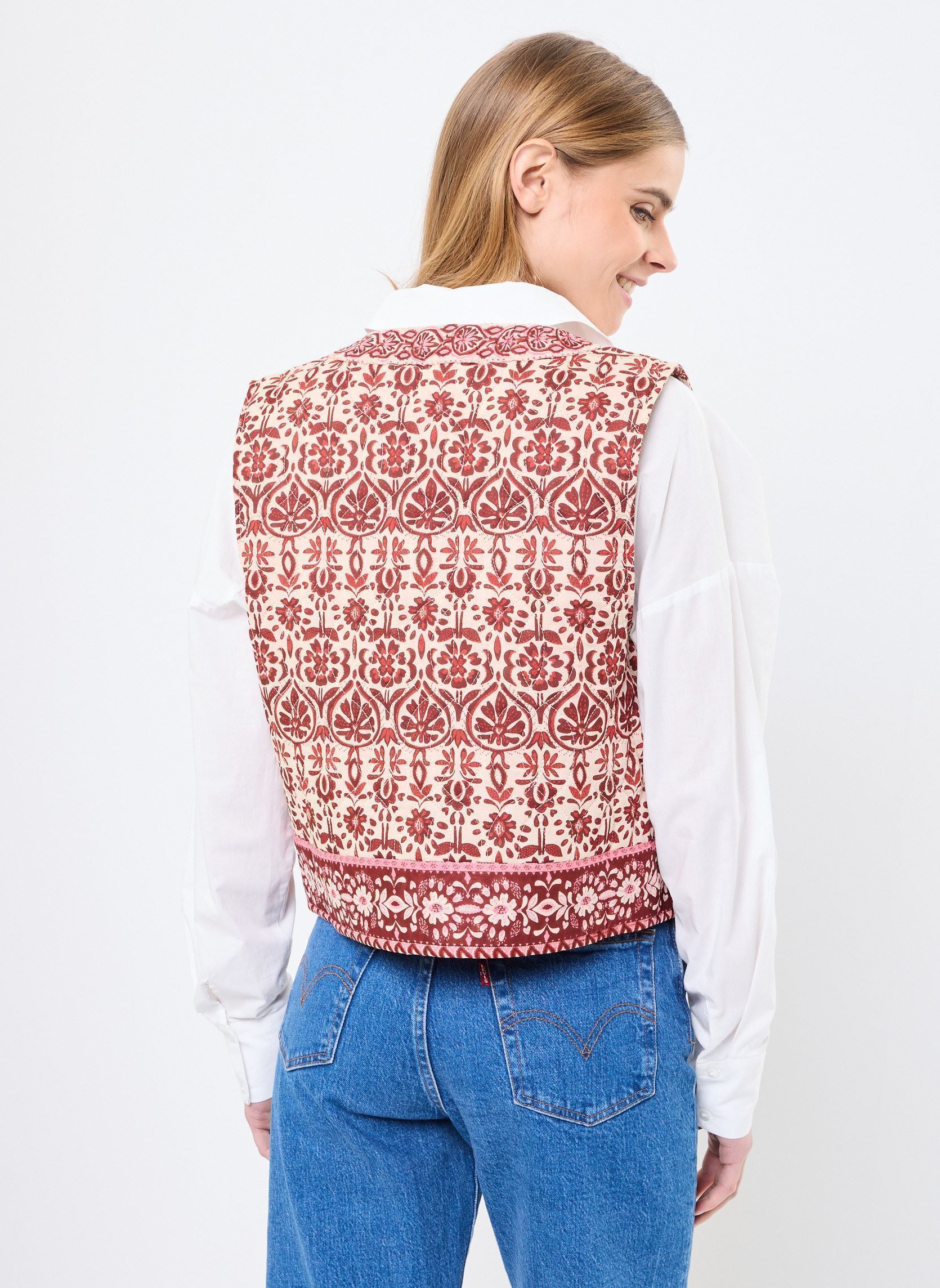 Bodywarmer Vilma dames roze La Petite Etoile Bodywarmer Vilma dames roze Gypsy