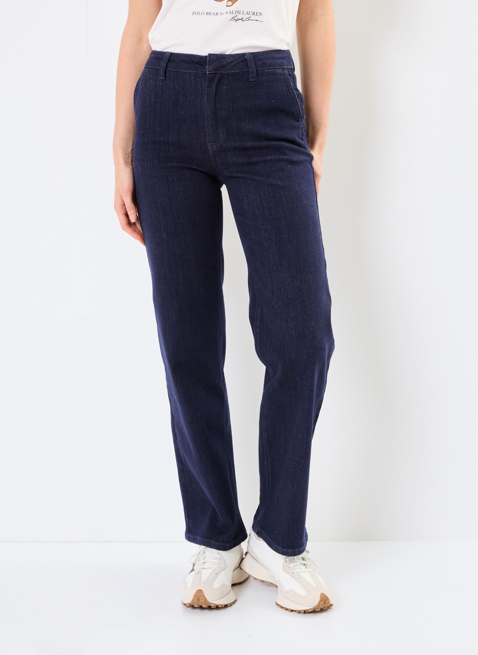 Rechte jeans / Straight Leg Jeans Imogen dames blauw La Petite Etoile Rechte jeans / Straight Leg Jeans Imogen dames blauw Brut